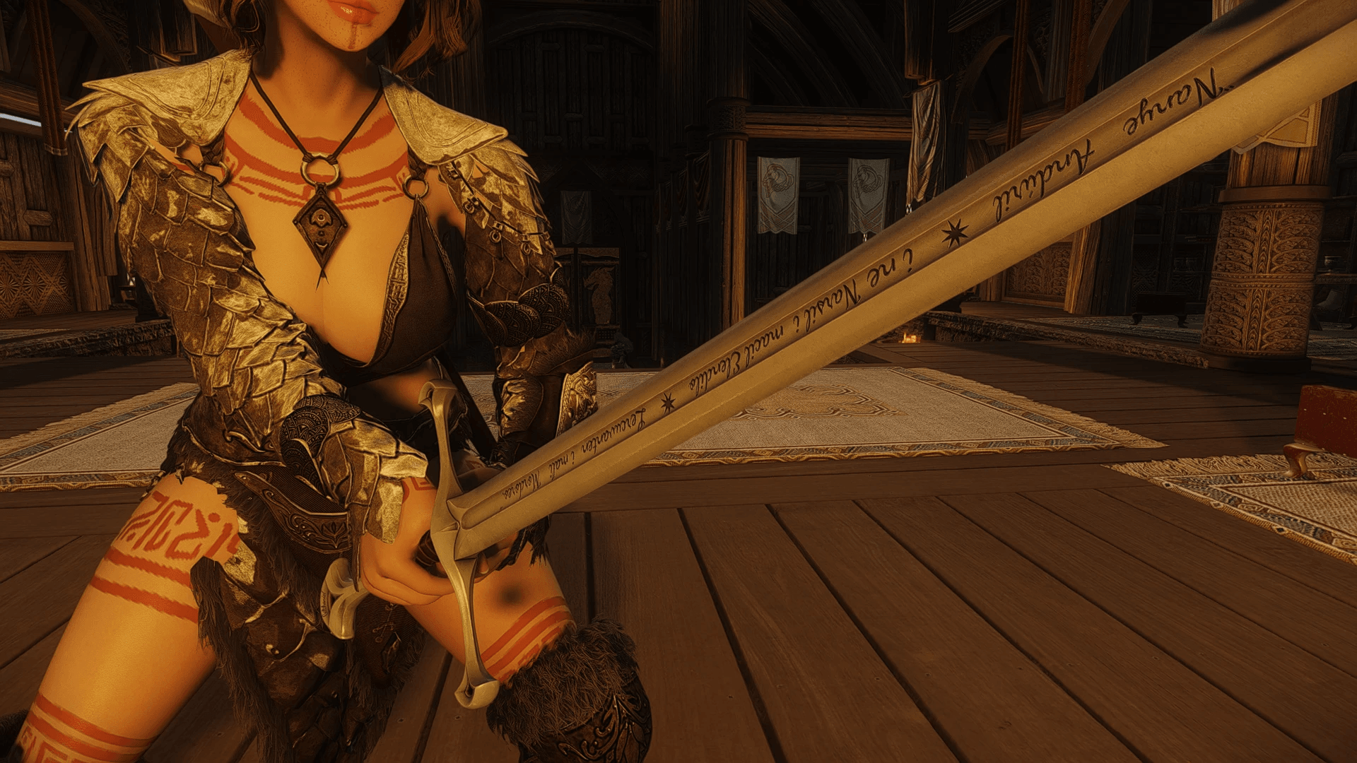 Anduril Sword - LOTR mod for The Elder Scrolls V: Skyrim Special Edition