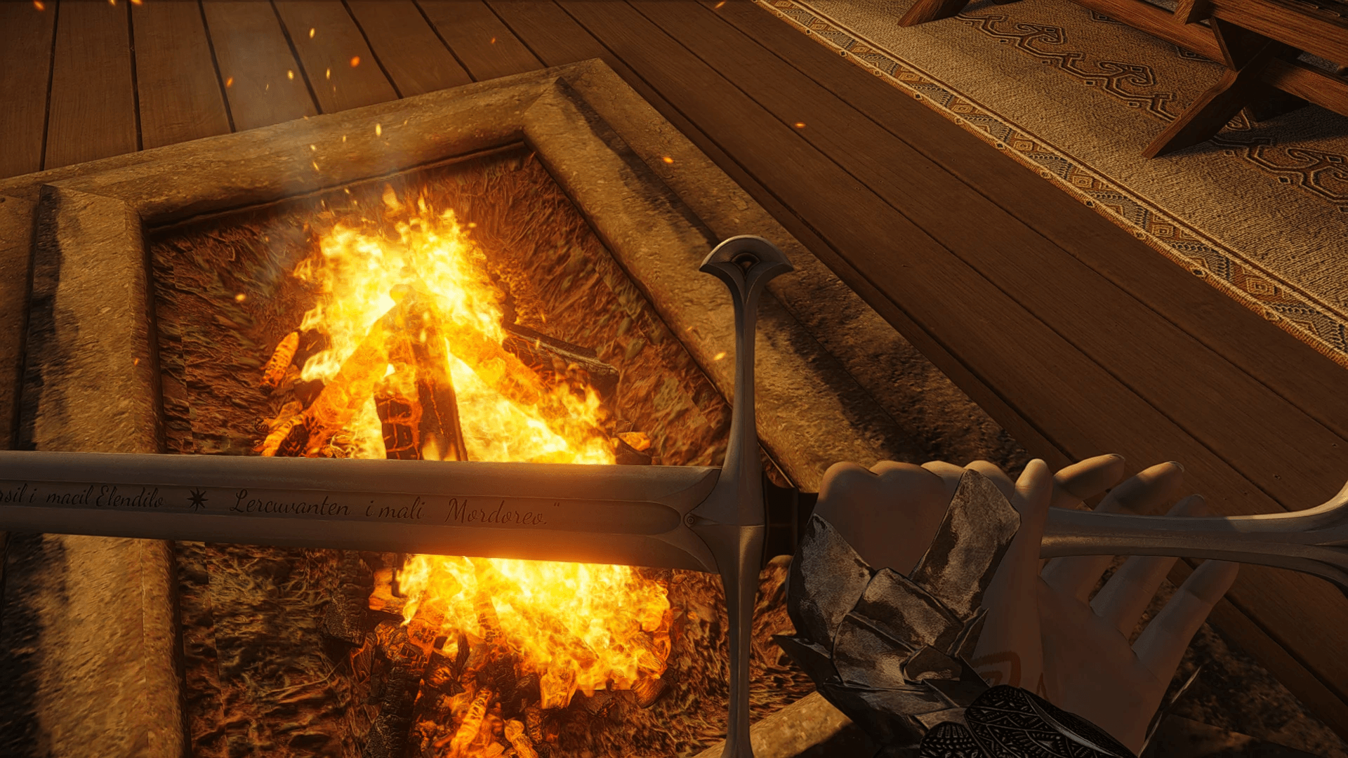 Anduril Sword - LOTR mod for The Elder Scrolls V: Skyrim Special Edition