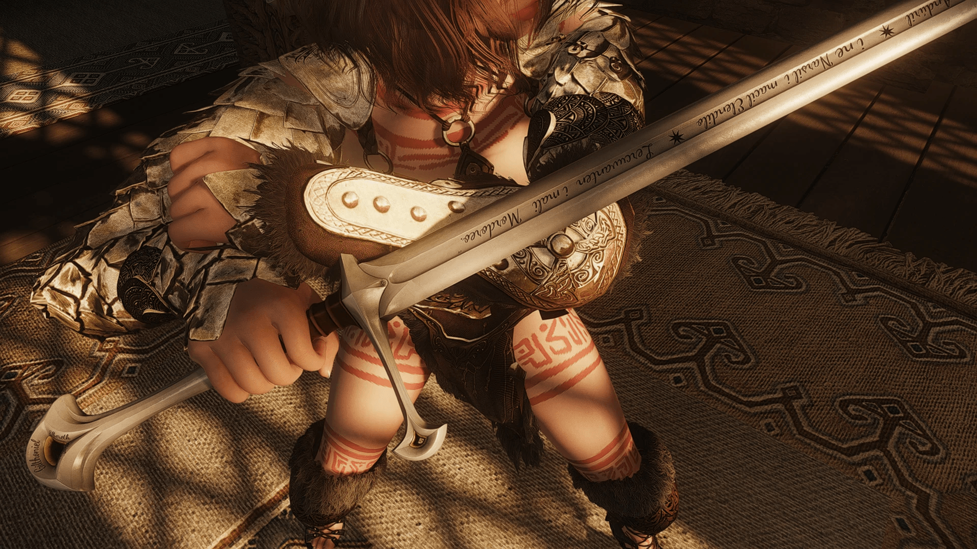 Anduril Sword - LOTR mod for The Elder Scrolls V: Skyrim Special Edition