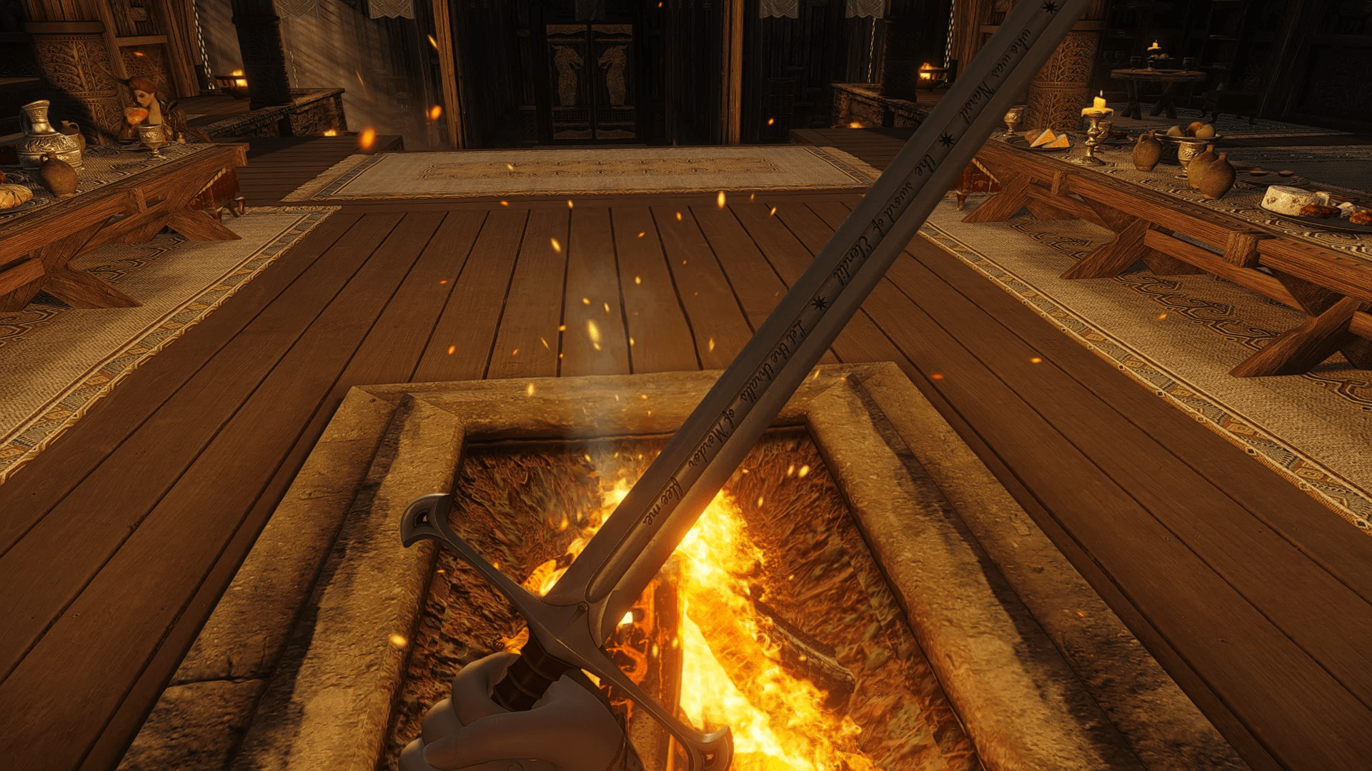 Anduril Sword - LOTR mod for The Elder Scrolls V: Skyrim Special Edition