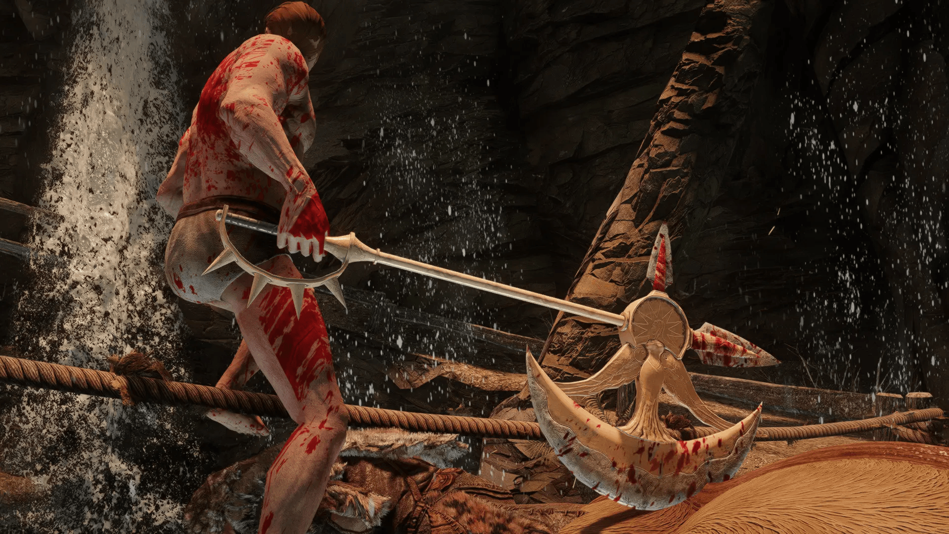 Axe Rhitta mod for The Elder Scrolls V: Skyrim Special Edition