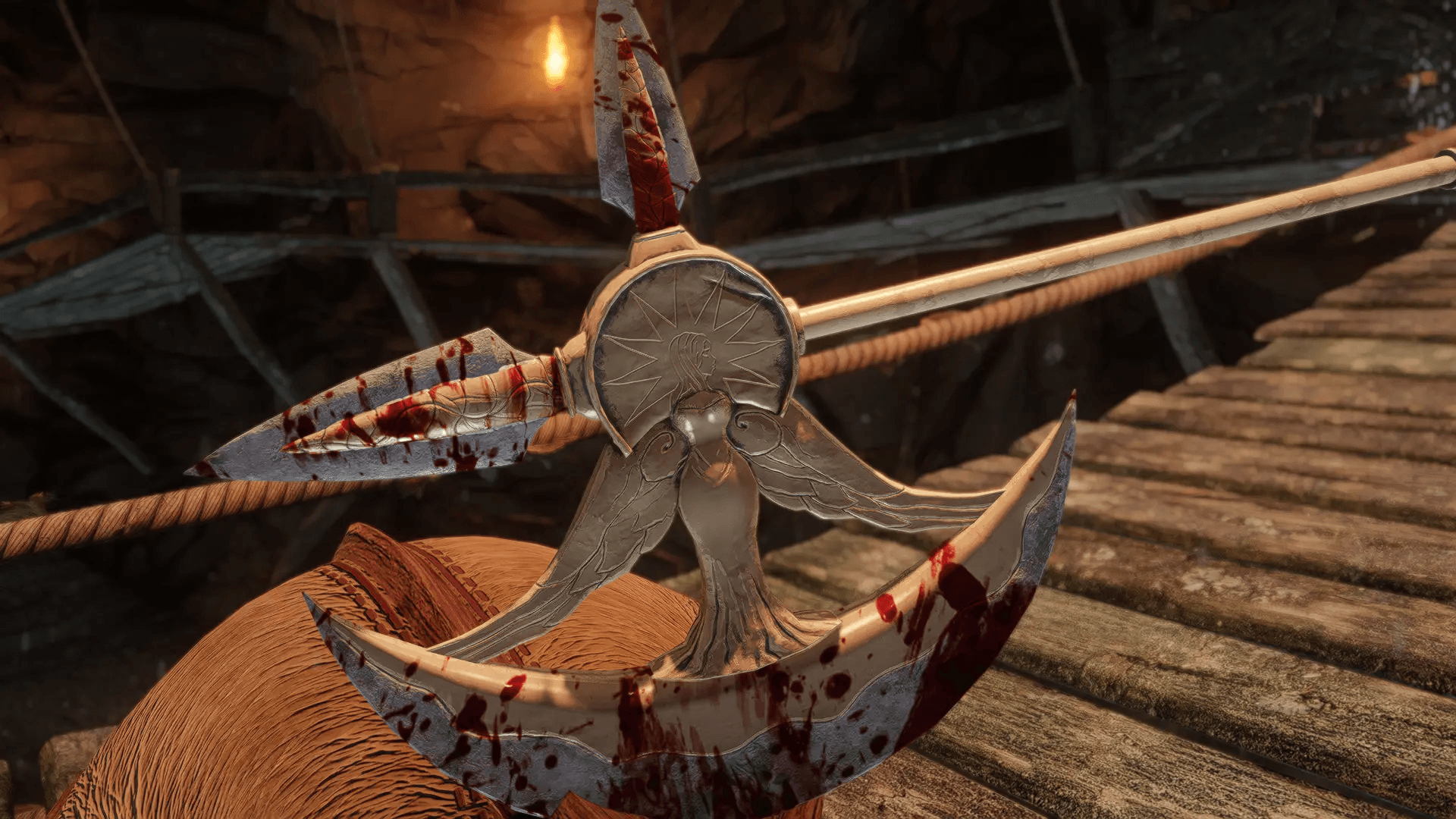 Axe Rhitta mod for The Elder Scrolls V: Skyrim Special Edition