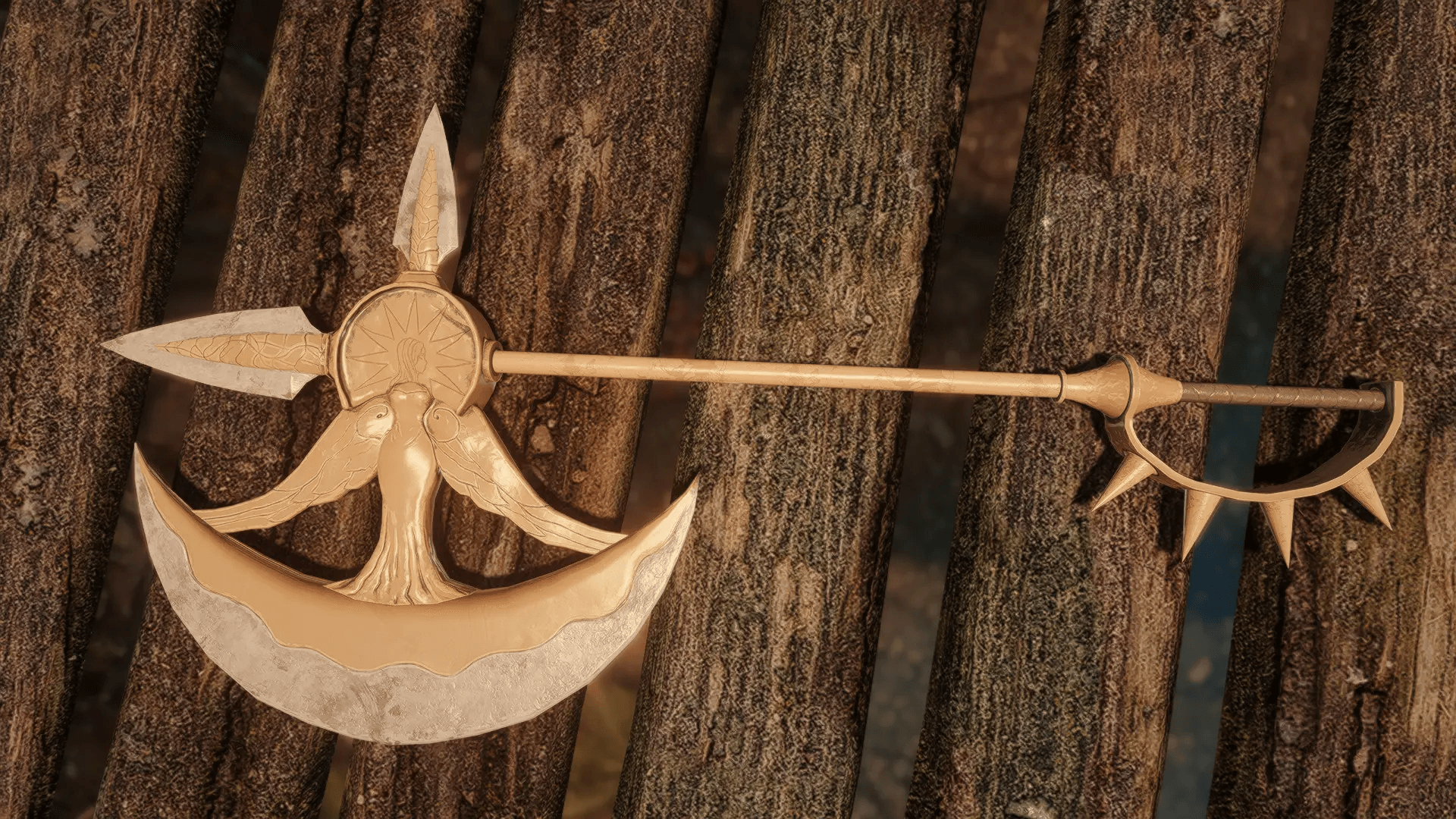 Axe Rhitta mod for The Elder Scrolls V: Skyrim Special Edition