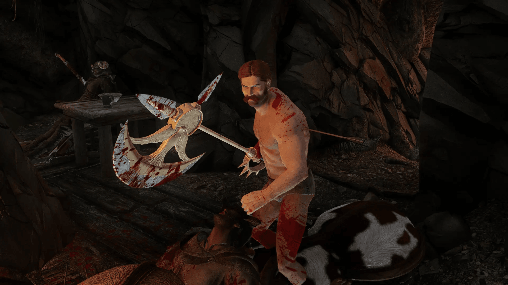 Axe Rhitta mod for The Elder Scrolls V: Skyrim Special Edition