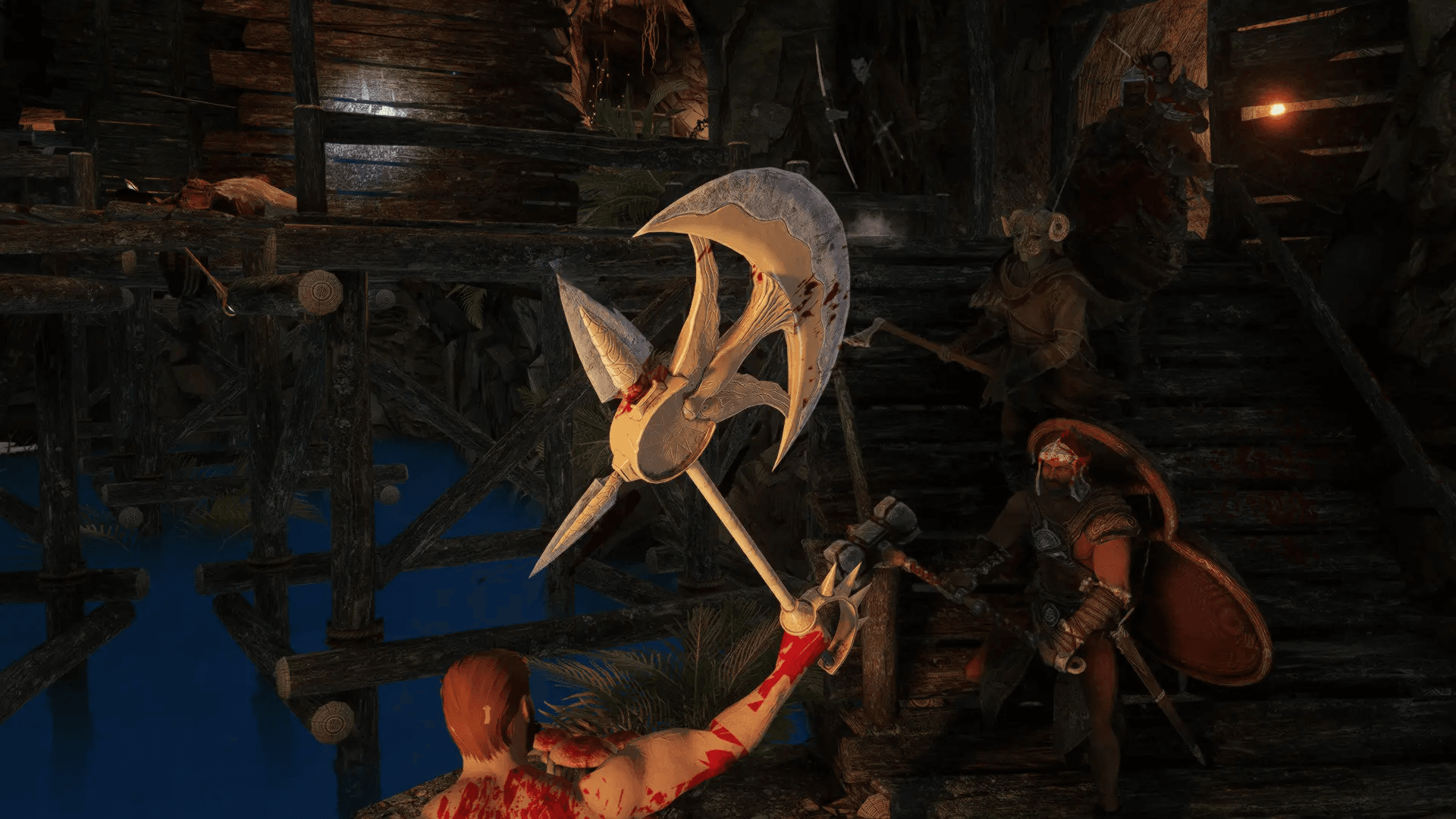 Axe Rhitta mod for The Elder Scrolls V: Skyrim Special Edition