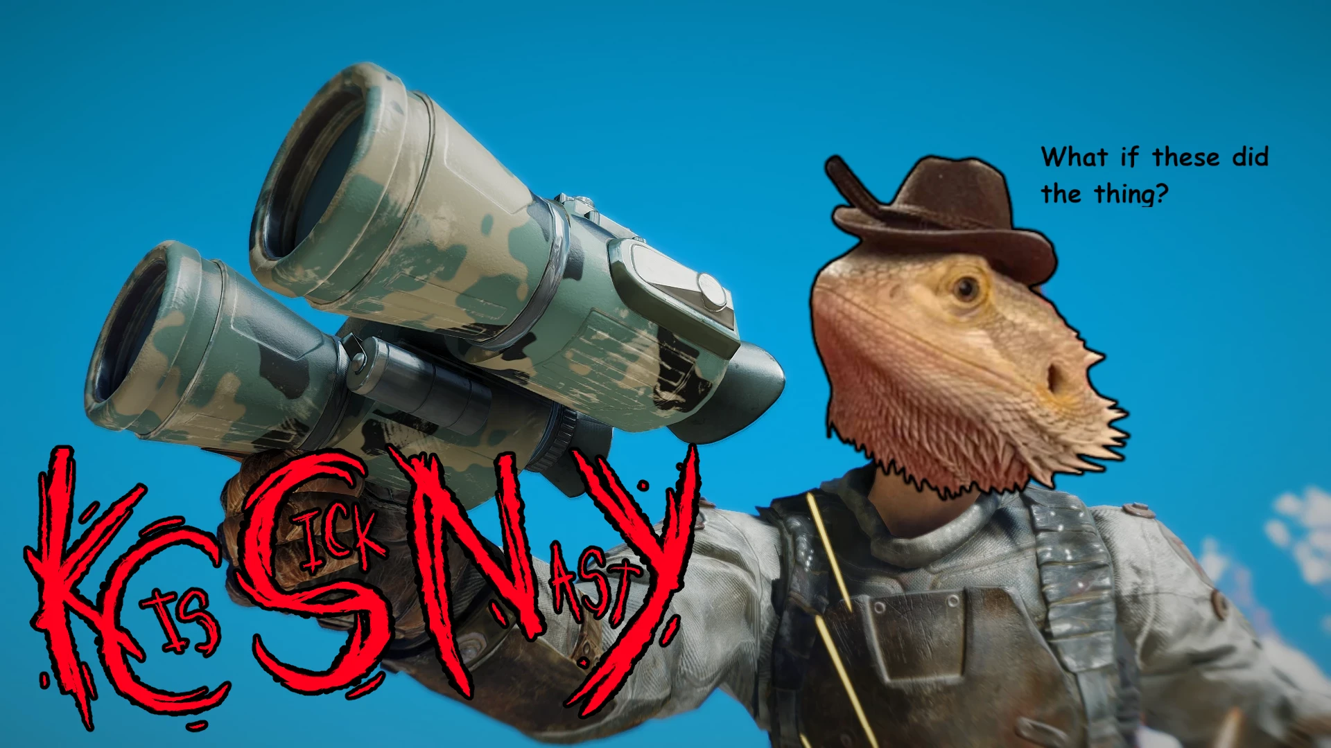 BH Army Binoculars - Call in Fire Support addon mod for Fallout 4