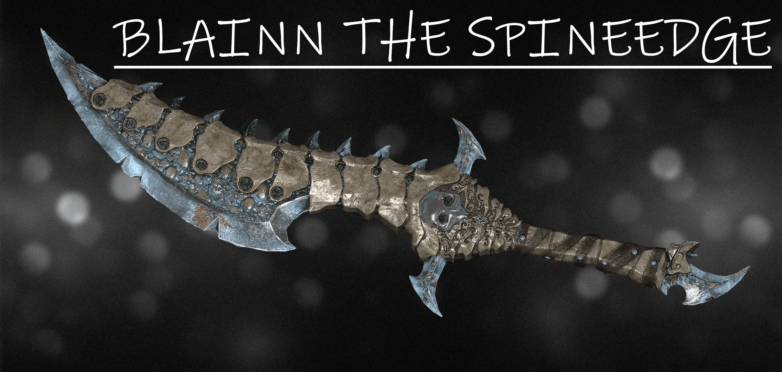 Blainn the Spineedge mod for The Elder Scrolls V: Skyrim Special Edition
