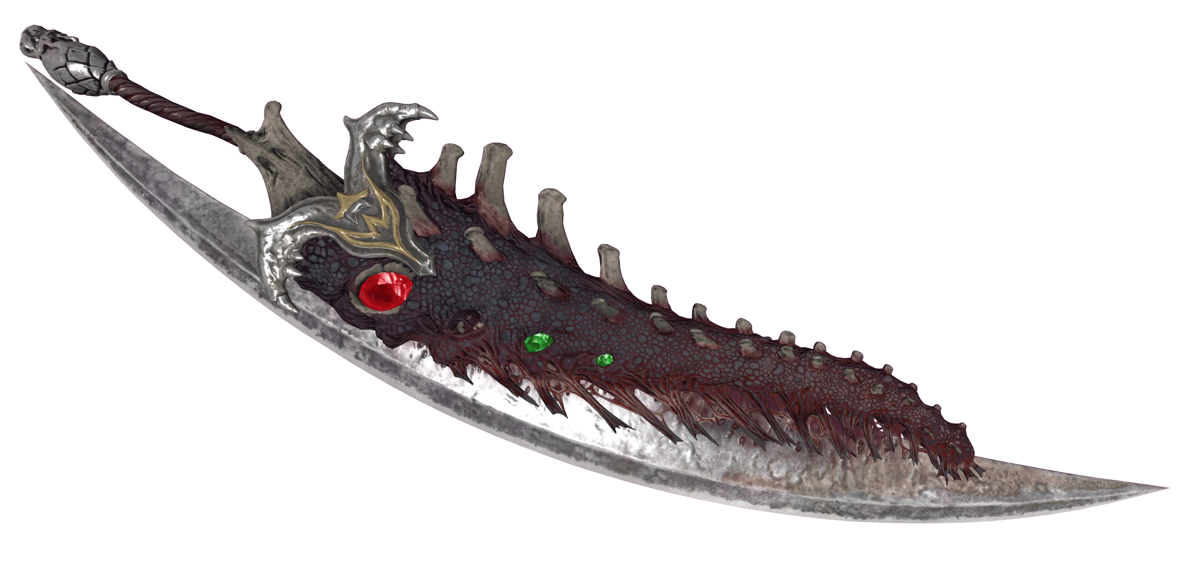 Blood Rebord - great sword of flesh mod for The Elder Scrolls V: Skyrim Special Edition