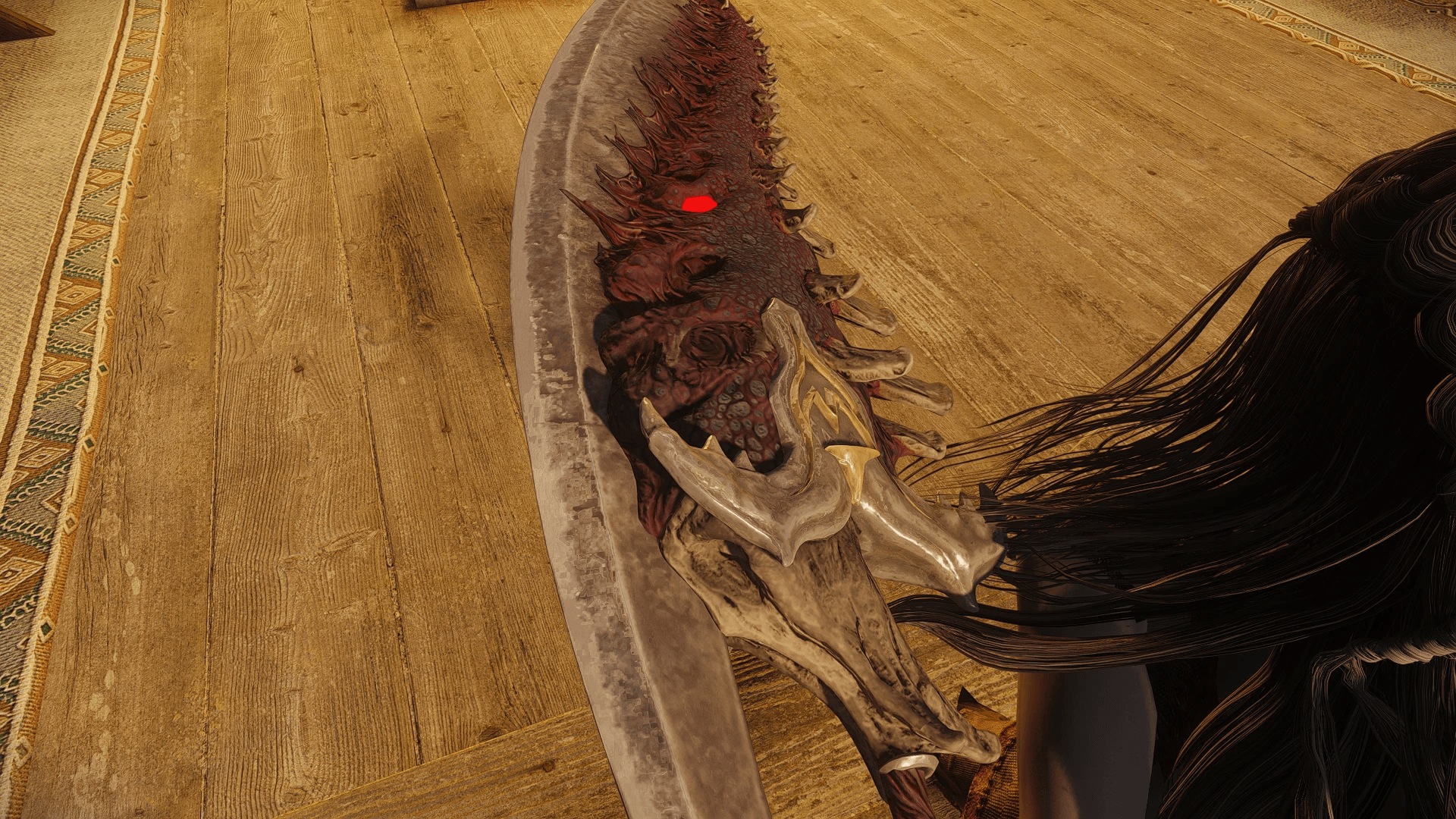 Blood Rebord - great sword of flesh mod for The Elder Scrolls V: Skyrim Special Edition