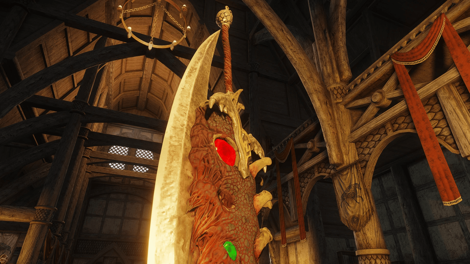 Blood Rebord - great sword of flesh mod for The Elder Scrolls V: Skyrim Special Edition