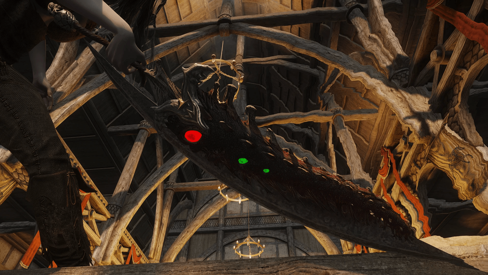 Blood Rebord - great sword of flesh mod for The Elder Scrolls V: Skyrim Special Edition
