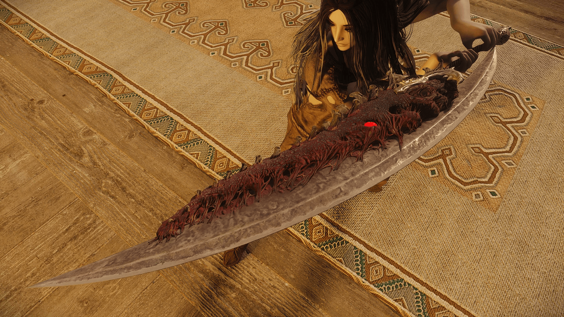 Blood Rebord - great sword of flesh mod for The Elder Scrolls V: Skyrim Special Edition