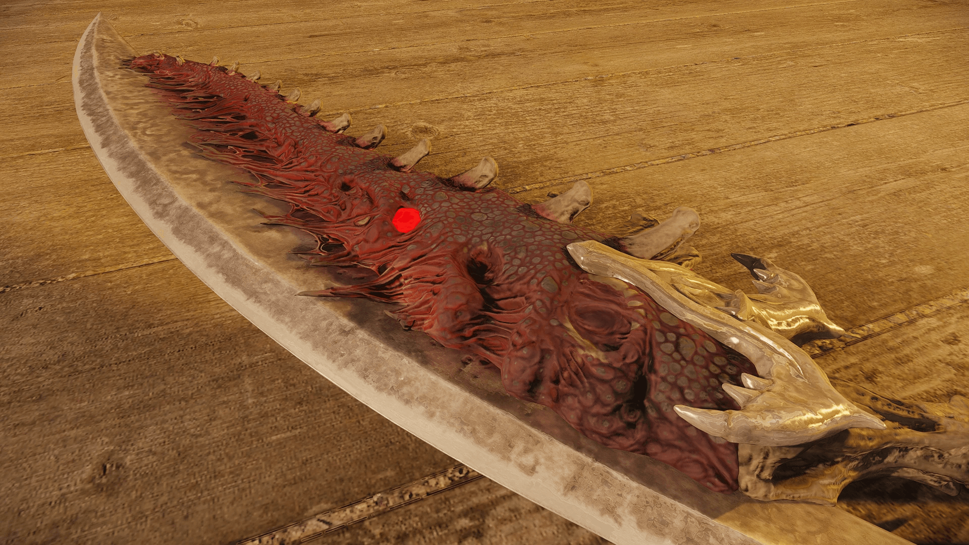 Blood Rebord - great sword of flesh mod for The Elder Scrolls V: Skyrim Special Edition