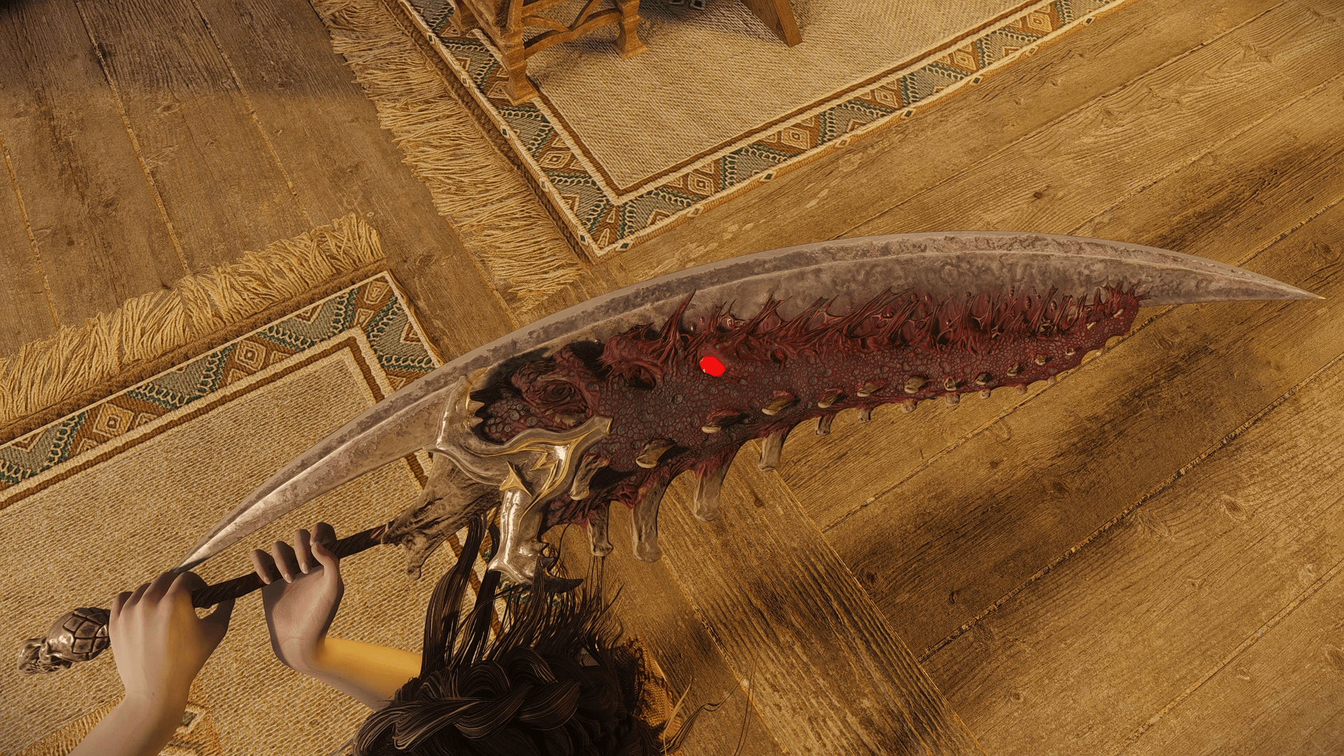 Blood Rebord - great sword of flesh mod for The Elder Scrolls V: Skyrim Special Edition
