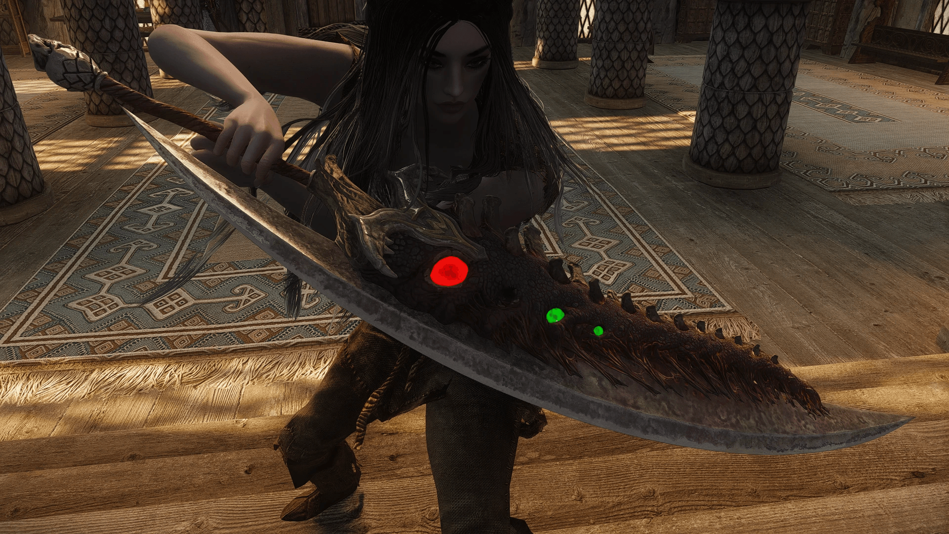Blood Rebord - great sword of flesh mod for The Elder Scrolls V: Skyrim Special Edition