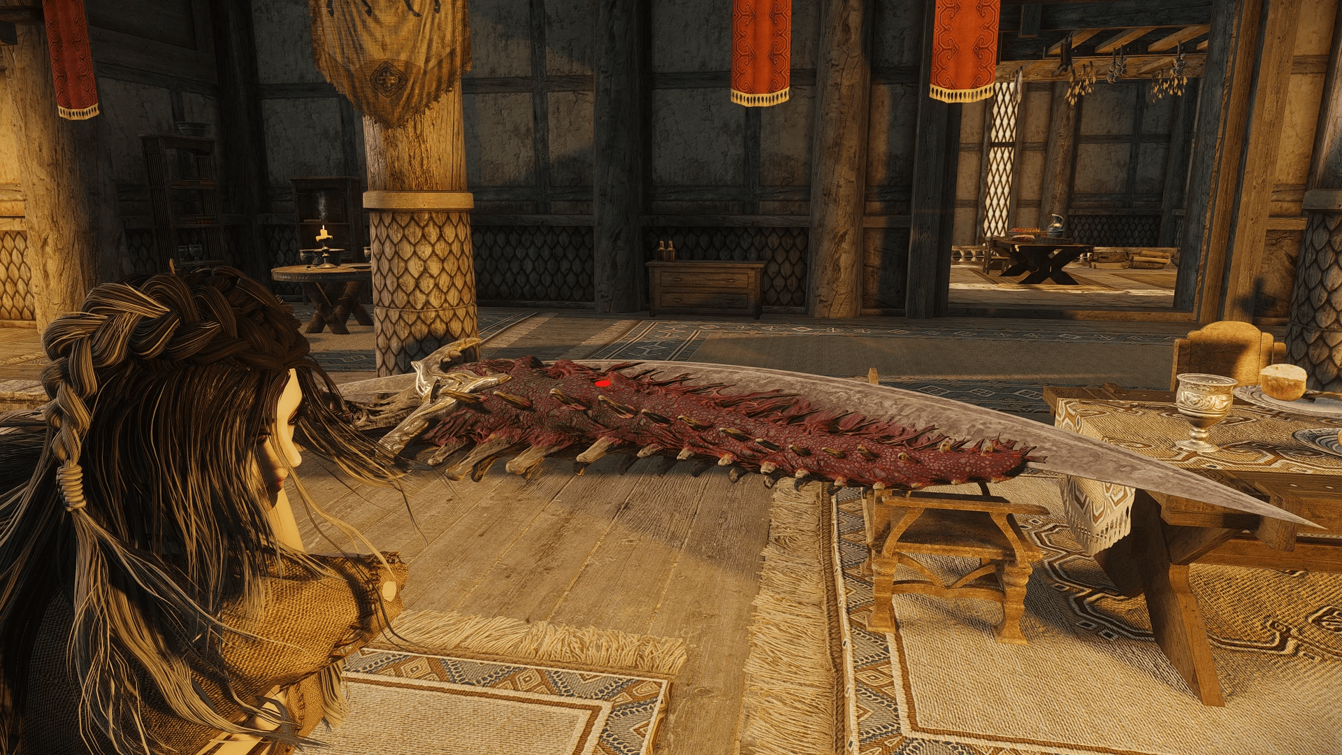 Blood Rebord - great sword of flesh mod for The Elder Scrolls V: Skyrim Special Edition