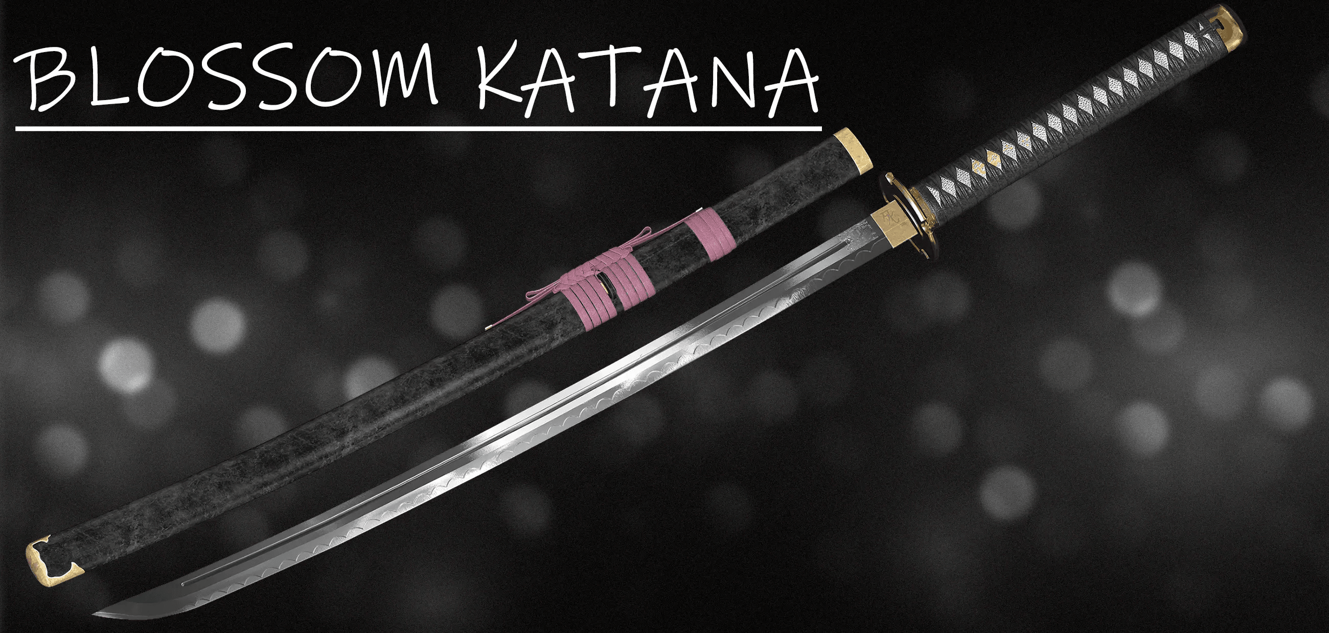 Blossom Katana 1h weapon mod for The Elder Scrolls V: Skyrim Special Edition