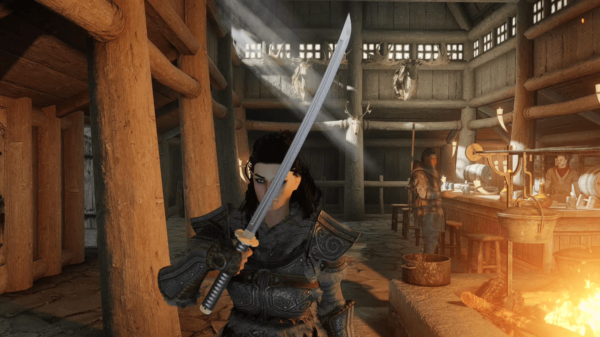 Blossom Katana 1h weapon mod for The Elder Scrolls V: Skyrim Special Edition