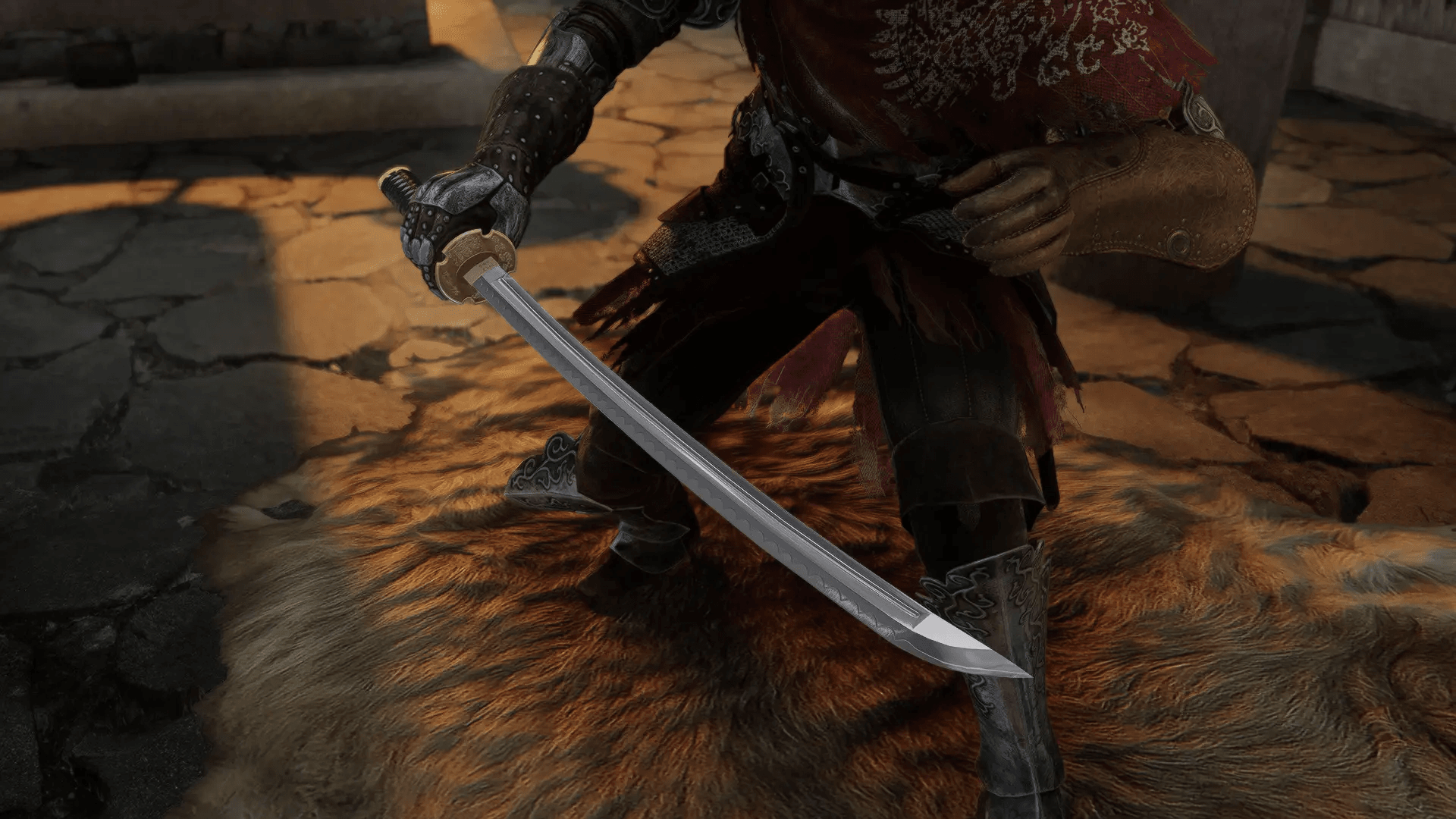 Blossom Katana 1h weapon mod for The Elder Scrolls V: Skyrim Special Edition