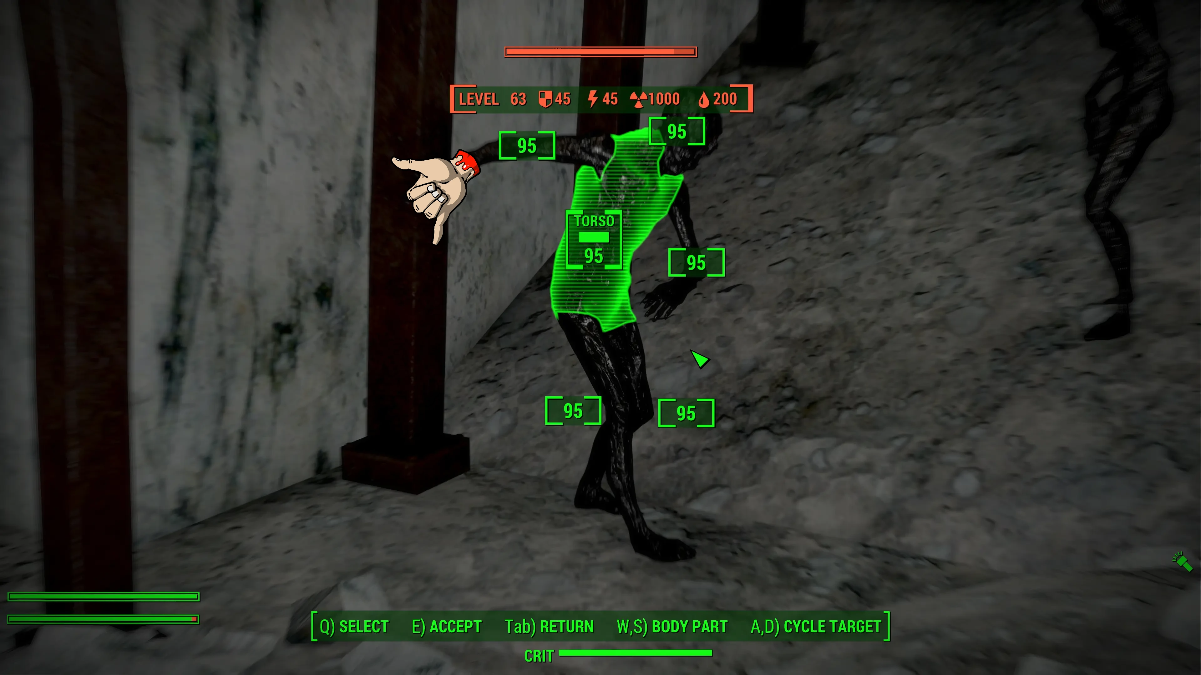 Children of Ug Qualtoth VATS enabled (and ESL-ified) mod for Fallout 4