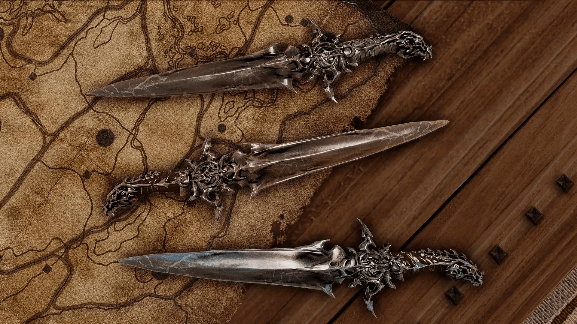 Daedric Dagger mod for The Elder Scrolls V: Skyrim Special Edition