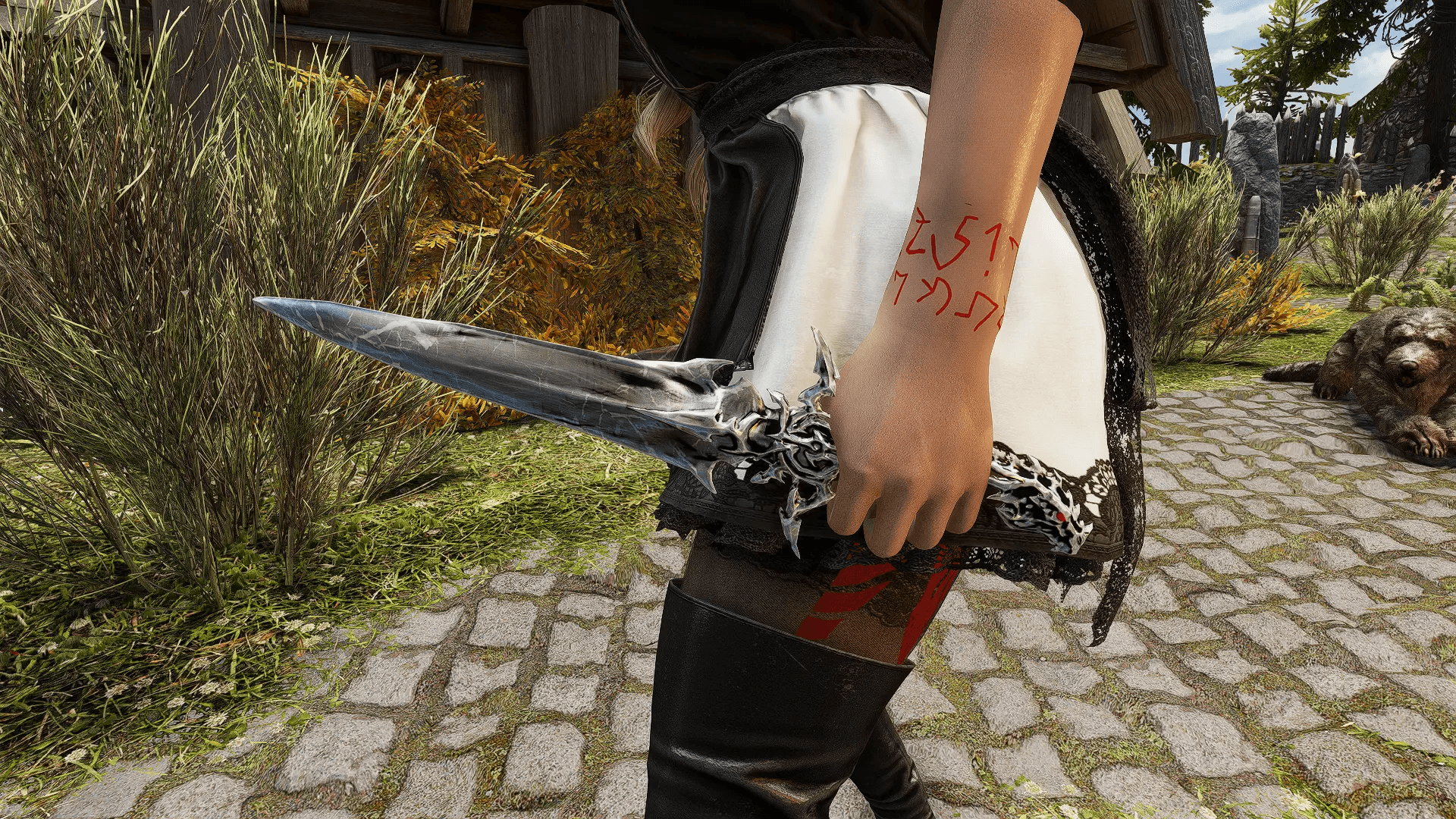 Daedric Dagger mod for The Elder Scrolls V: Skyrim Special Edition