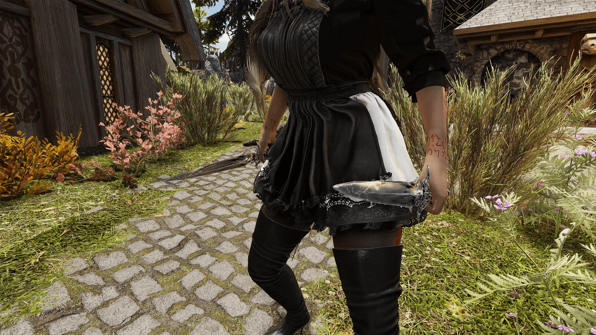 Daedric Dagger mod for The Elder Scrolls V: Skyrim Special Edition