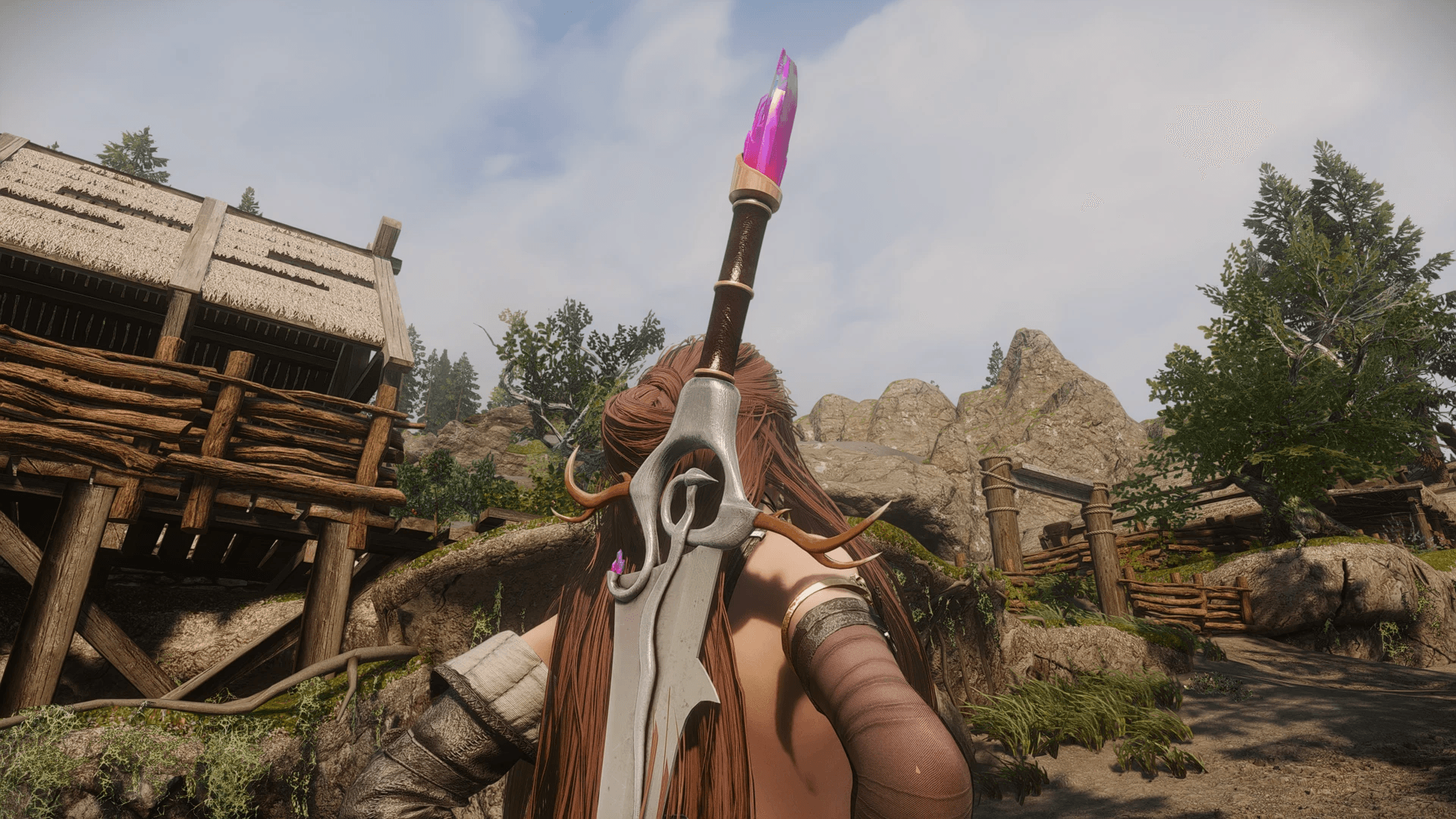 Deer Antlers sword mod for The Elder Scrolls V: Skyrim Special Edition