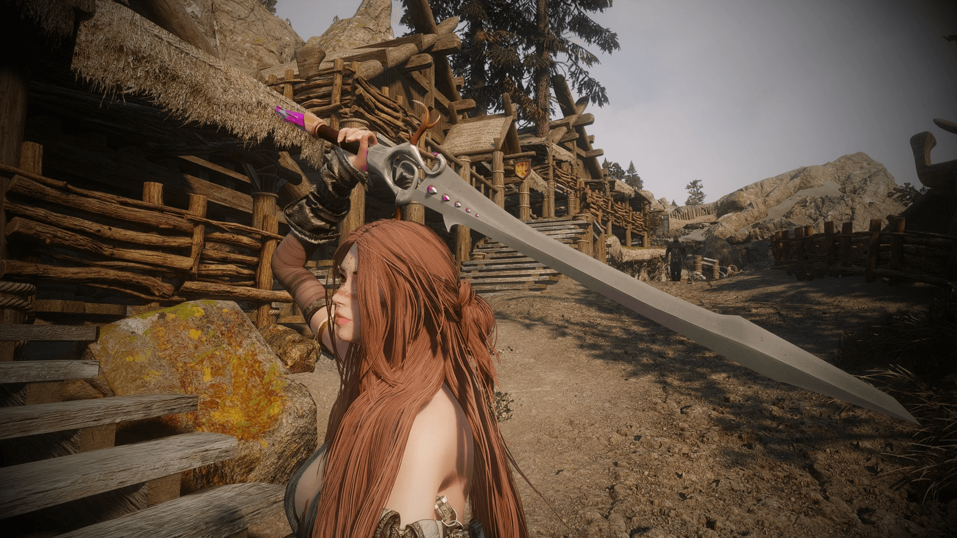 Deer Antlers sword mod for The Elder Scrolls V: Skyrim Special Edition