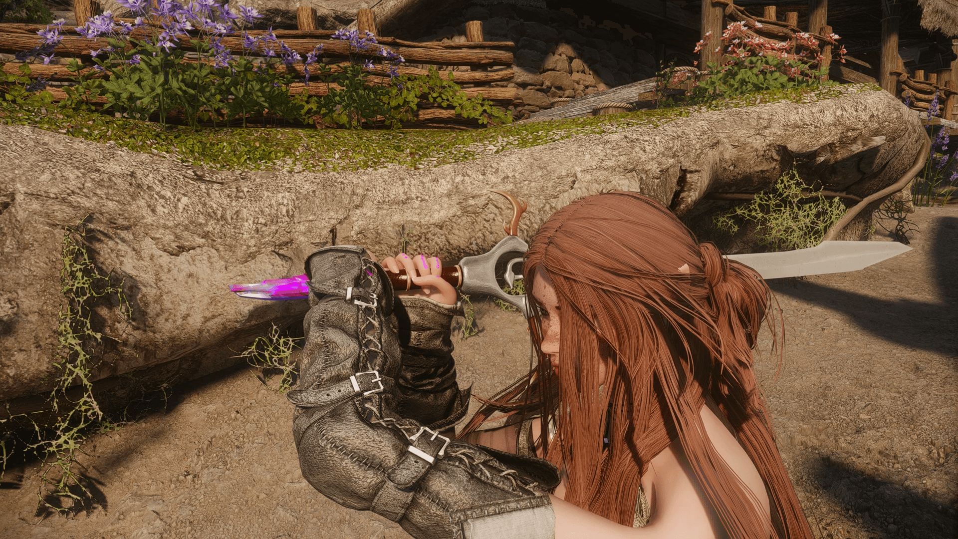 Deer Antlers sword mod for The Elder Scrolls V: Skyrim Special Edition