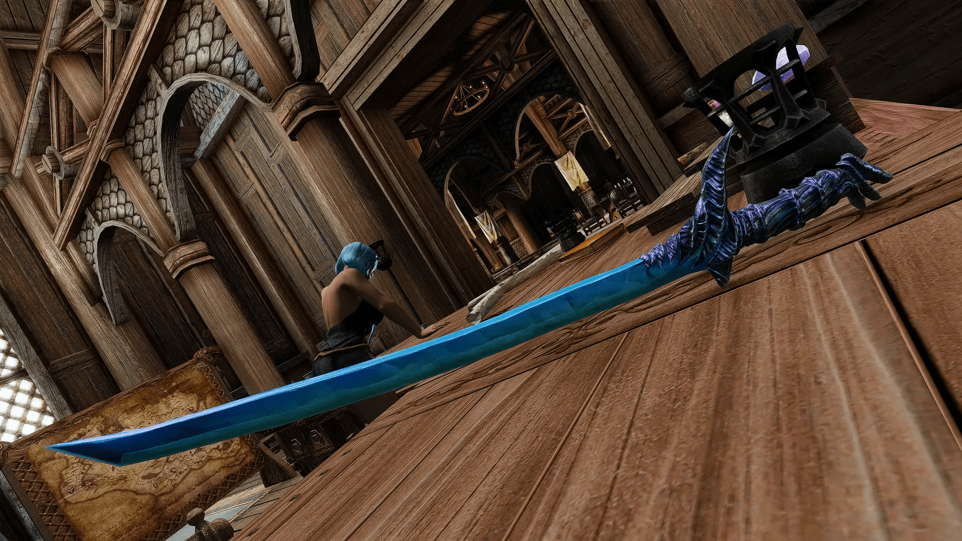 Devil Sword Vergil_LE mod for Skyrim