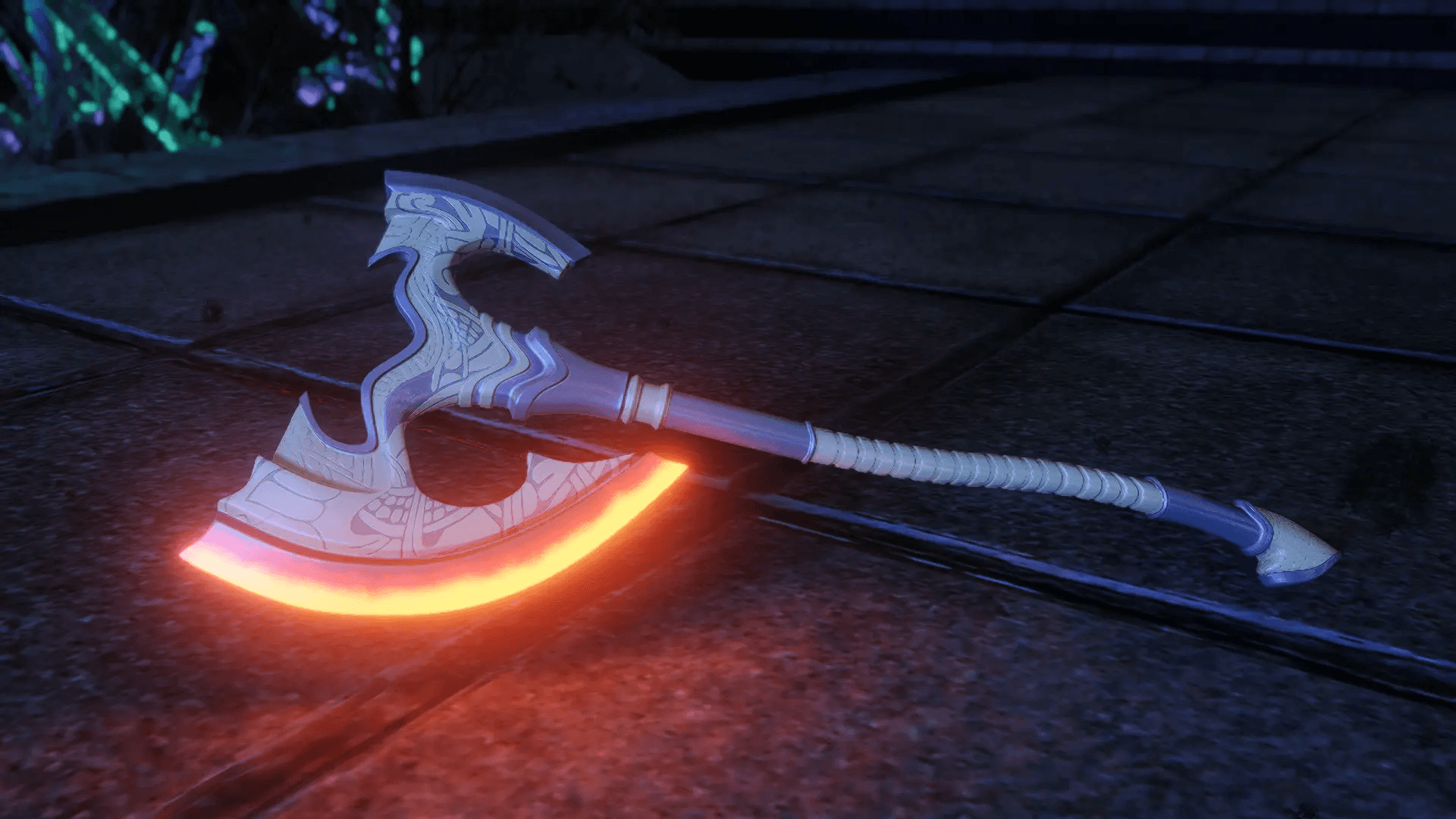 Divine axe mod for The Elder Scrolls V: Skyrim Special Edition