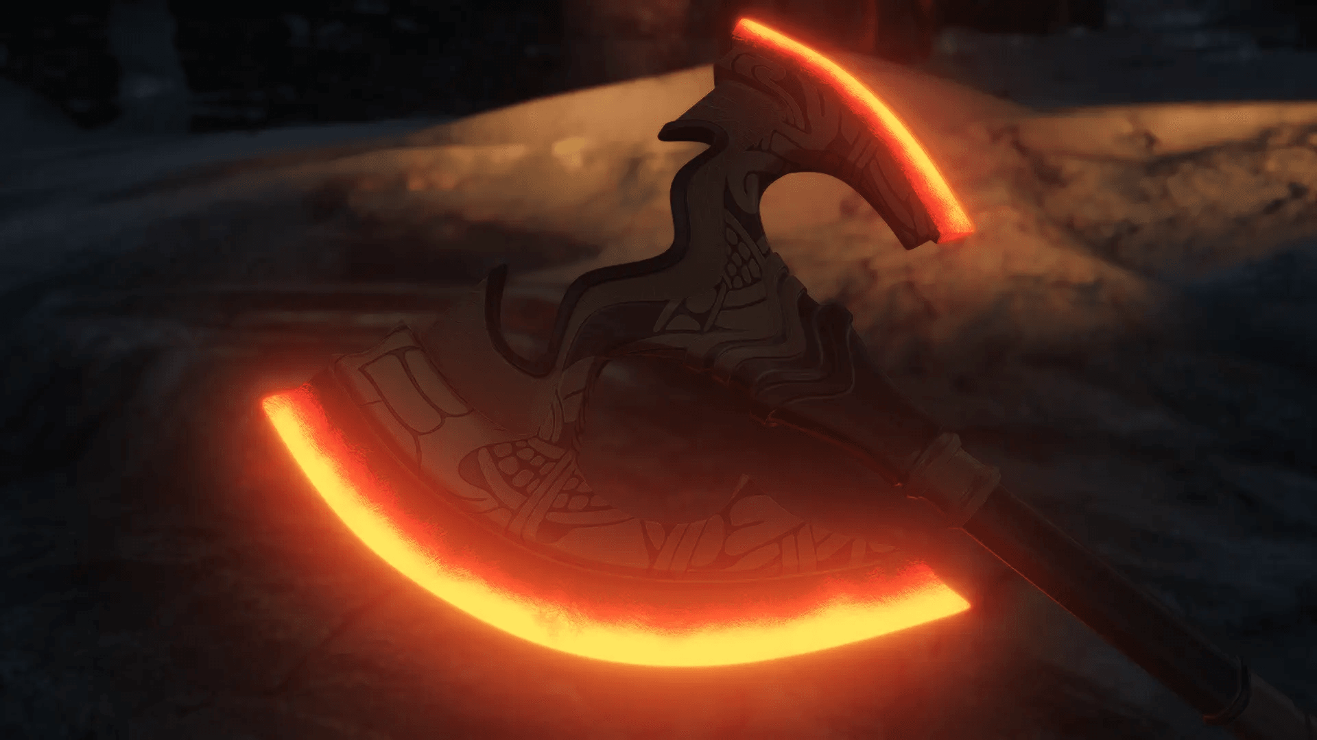 Divine axe mod for The Elder Scrolls V: Skyrim Special Edition
