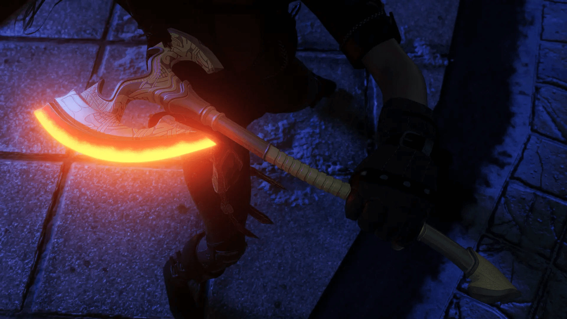 Divine axe mod for The Elder Scrolls V: Skyrim Special Edition