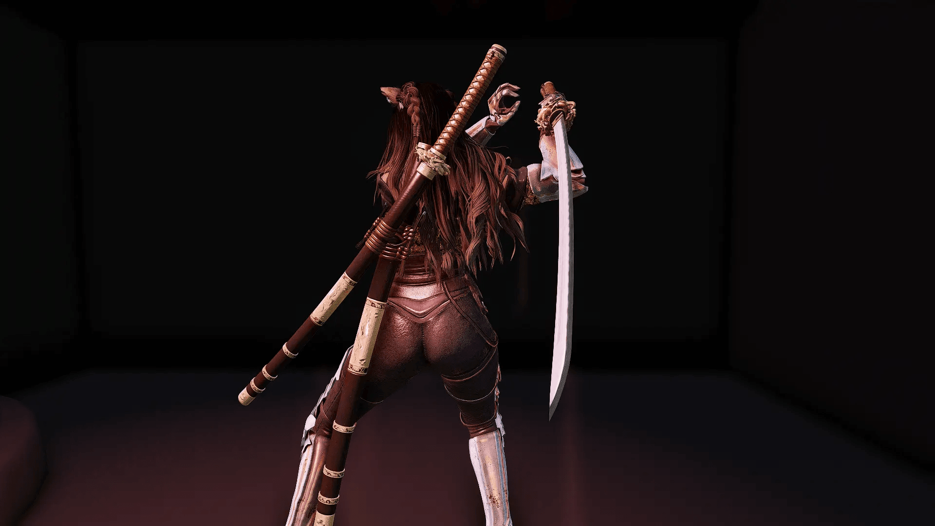 Dragon Katana 2H LE mod for Skyrim