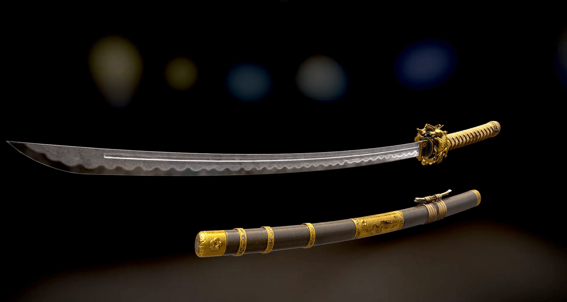 Dragon Katana 2H SE mod for The Elder Scrolls V: Skyrim Special Edition