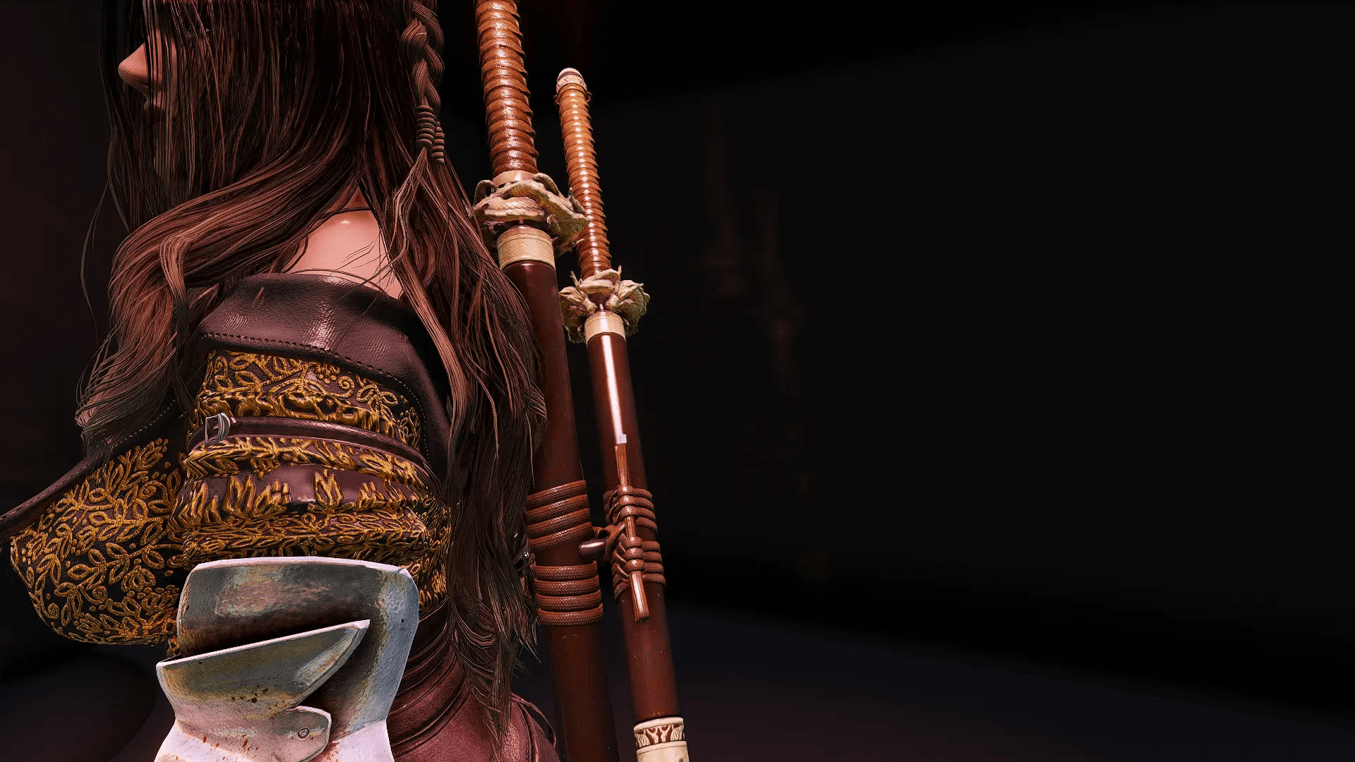 Dragon Katana 2H SE mod for The Elder Scrolls V: Skyrim Special Edition