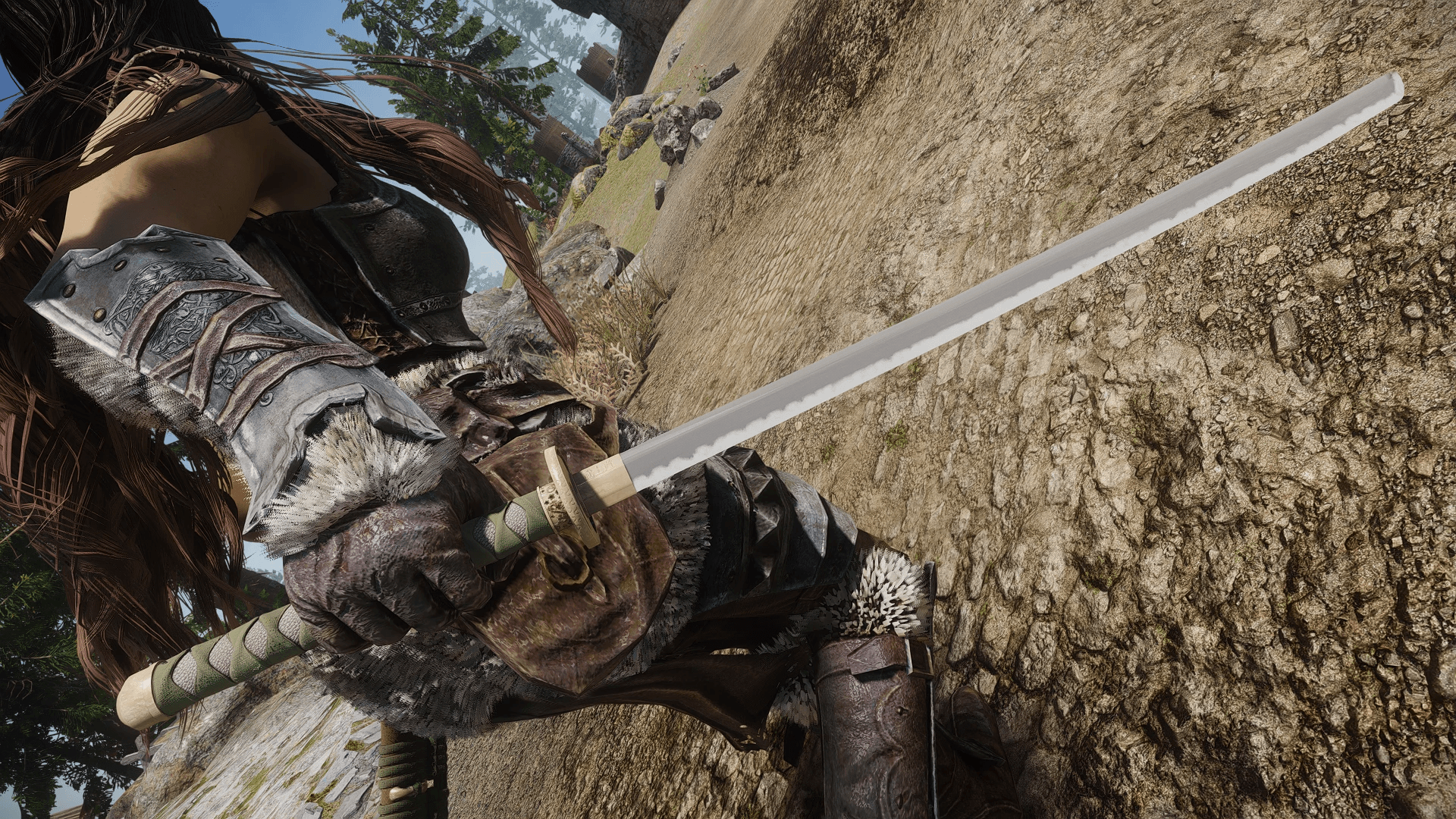 Dragons Breath - Katana mod for The Elder Scrolls V: Skyrim Special Edition