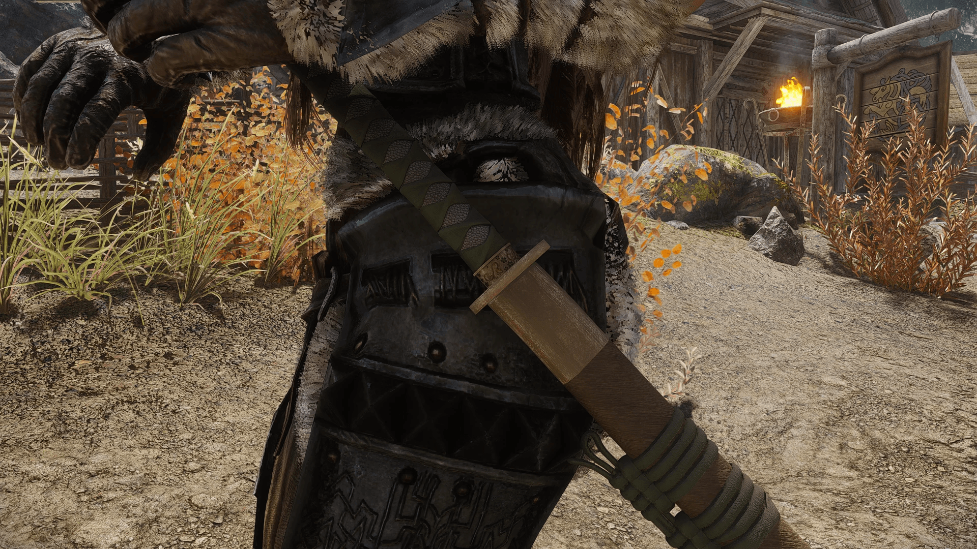 Dragons Breath - Katana mod for The Elder Scrolls V: Skyrim Special Edition