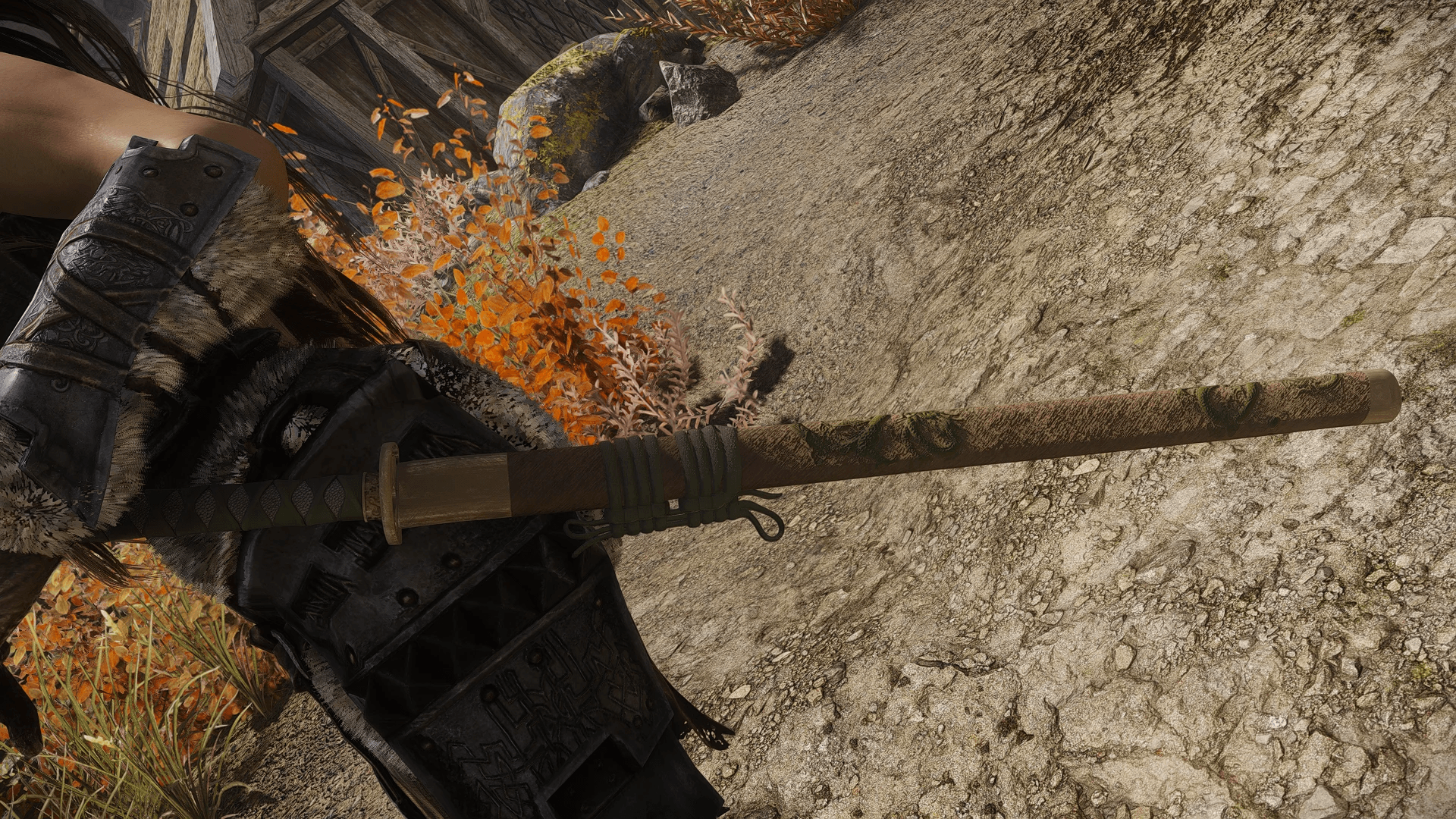 Dragons Breath - Katana mod for The Elder Scrolls V: Skyrim Special Edition