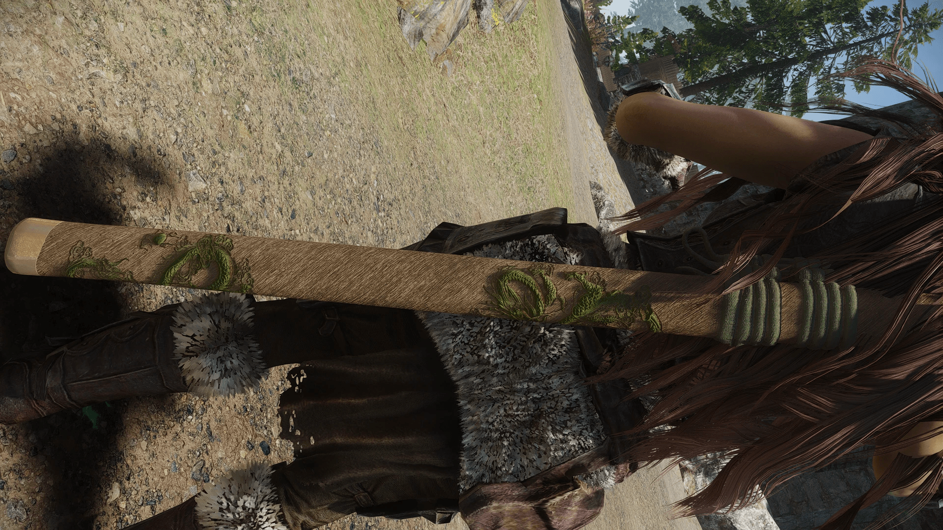 Dragons Breath - Katana mod for The Elder Scrolls V: Skyrim Special Edition