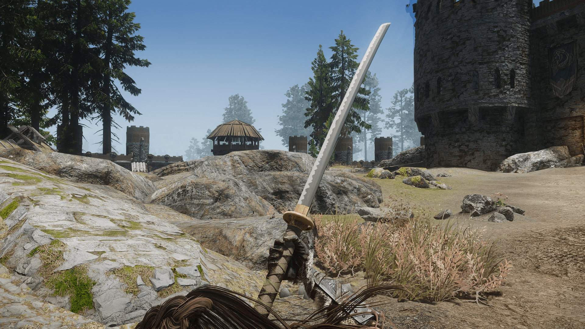 Dragons Breath - Katana mod for The Elder Scrolls V: Skyrim Special Edition