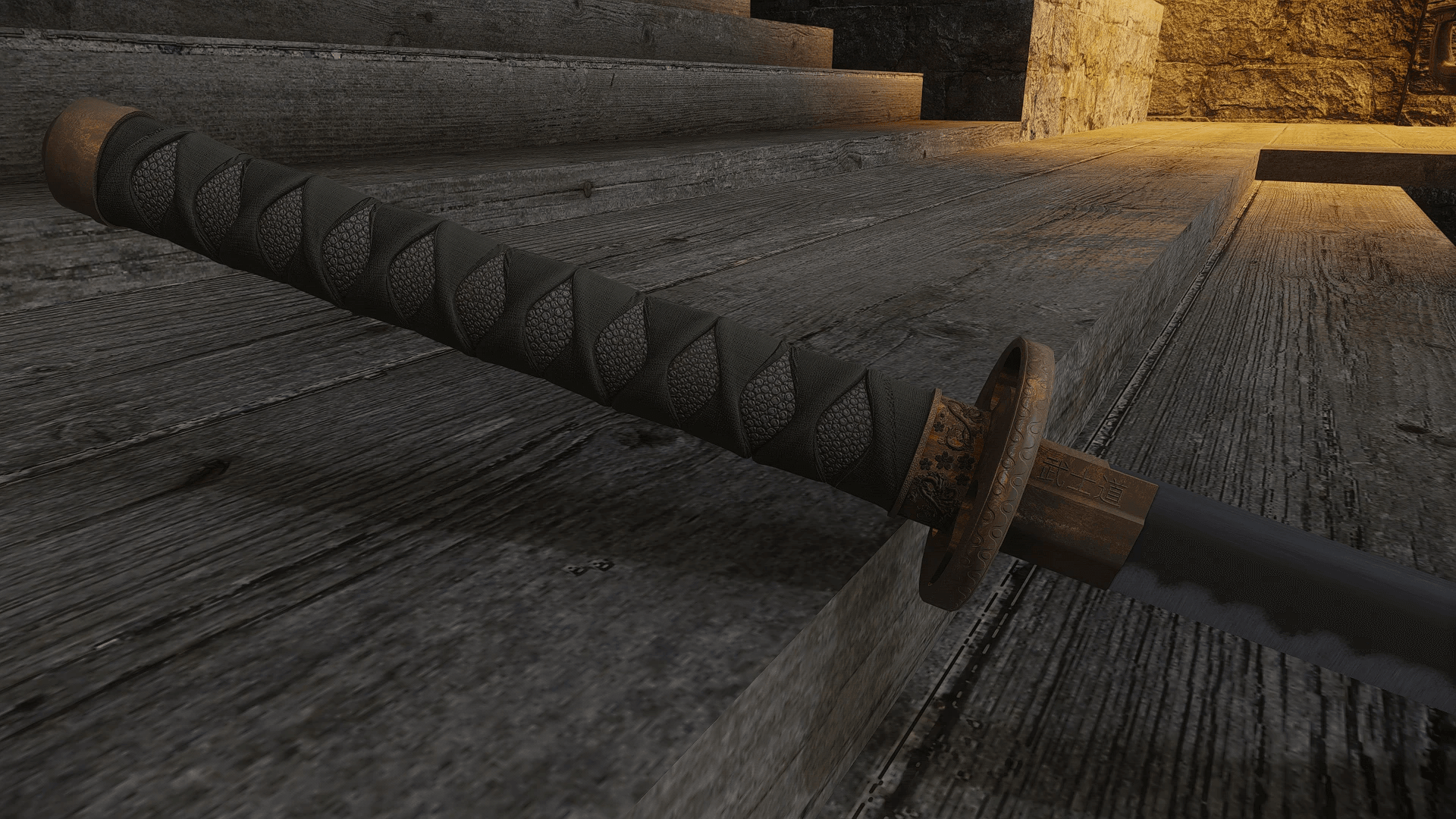 Dragons Breath - Katana mod for The Elder Scrolls V: Skyrim Special Edition