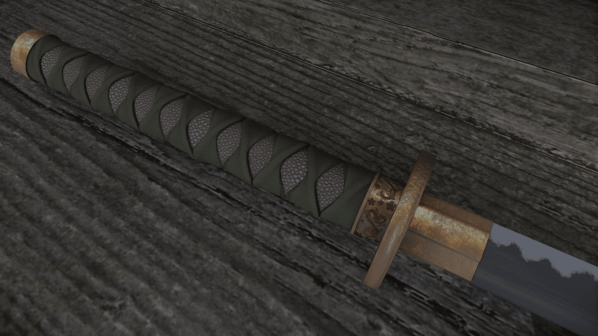 Dragons Breath - Katana mod for The Elder Scrolls V: Skyrim Special Edition
