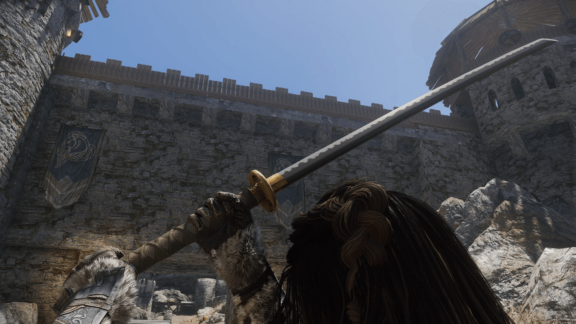 Dragons Breath - Katana mod for The Elder Scrolls V: Skyrim Special Edition