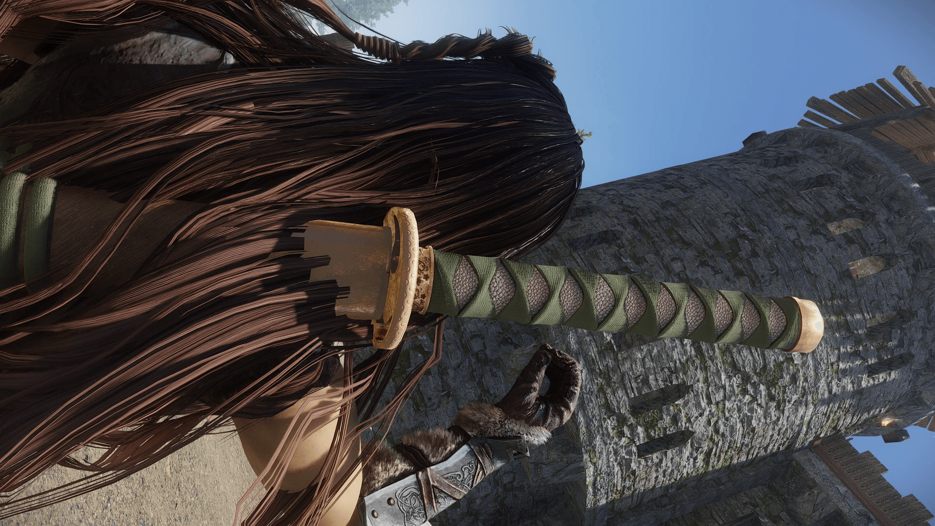 Dragons Breath - Katana mod for The Elder Scrolls V: Skyrim Special Edition