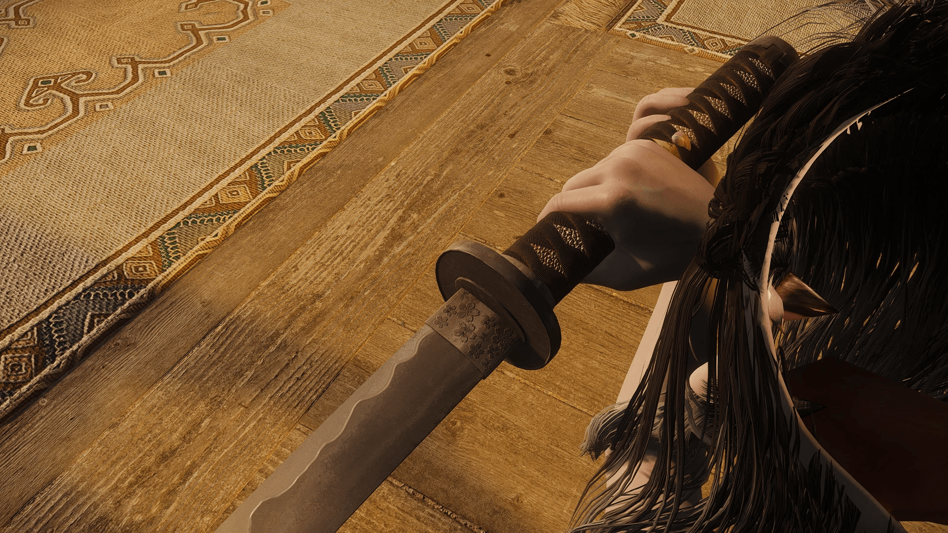 Dusk Grace - Great Katana mod for The Elder Scrolls V: Skyrim Special Edition