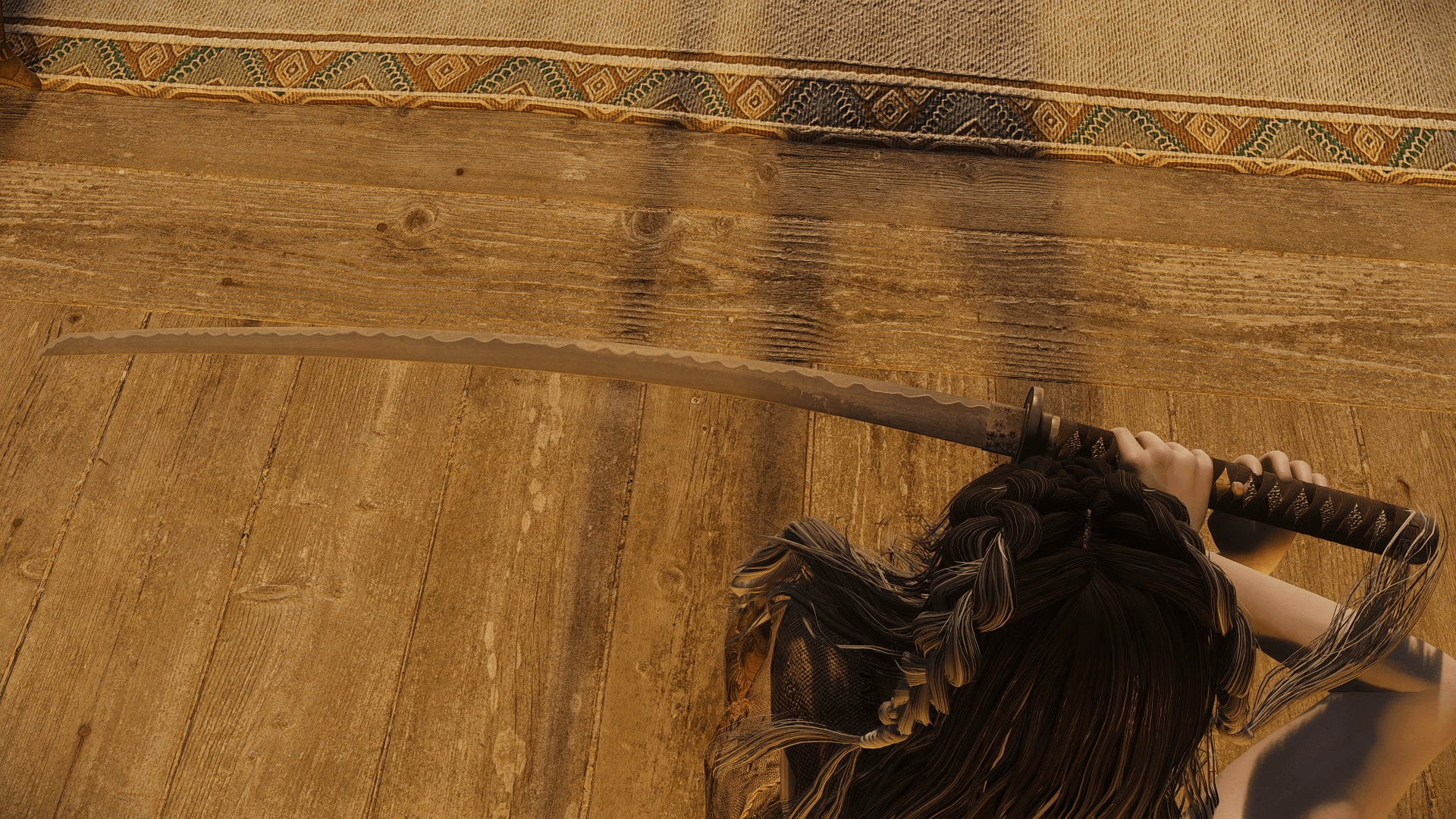 Dusk Grace - Great Katana mod for The Elder Scrolls V: Skyrim Special Edition