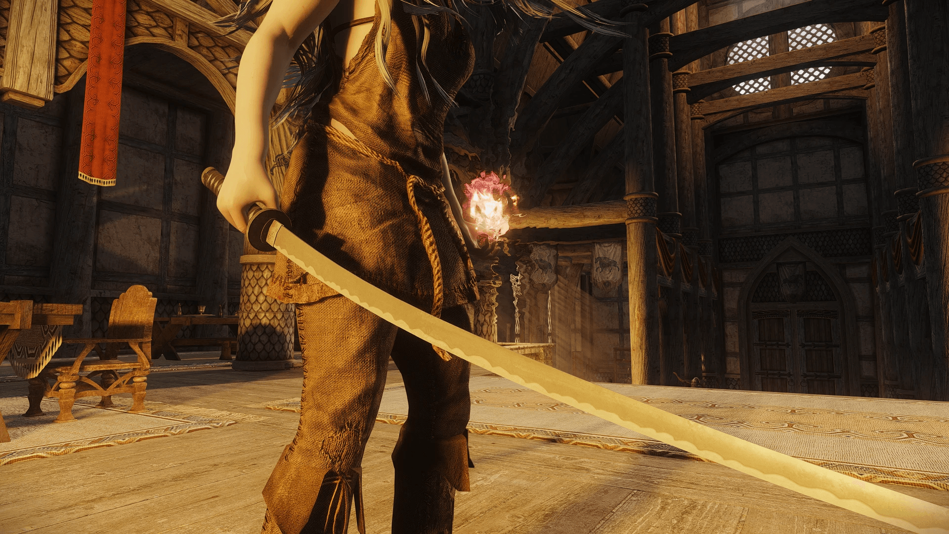 Dusk Grace - Great Katana mod for The Elder Scrolls V: Skyrim Special Edition