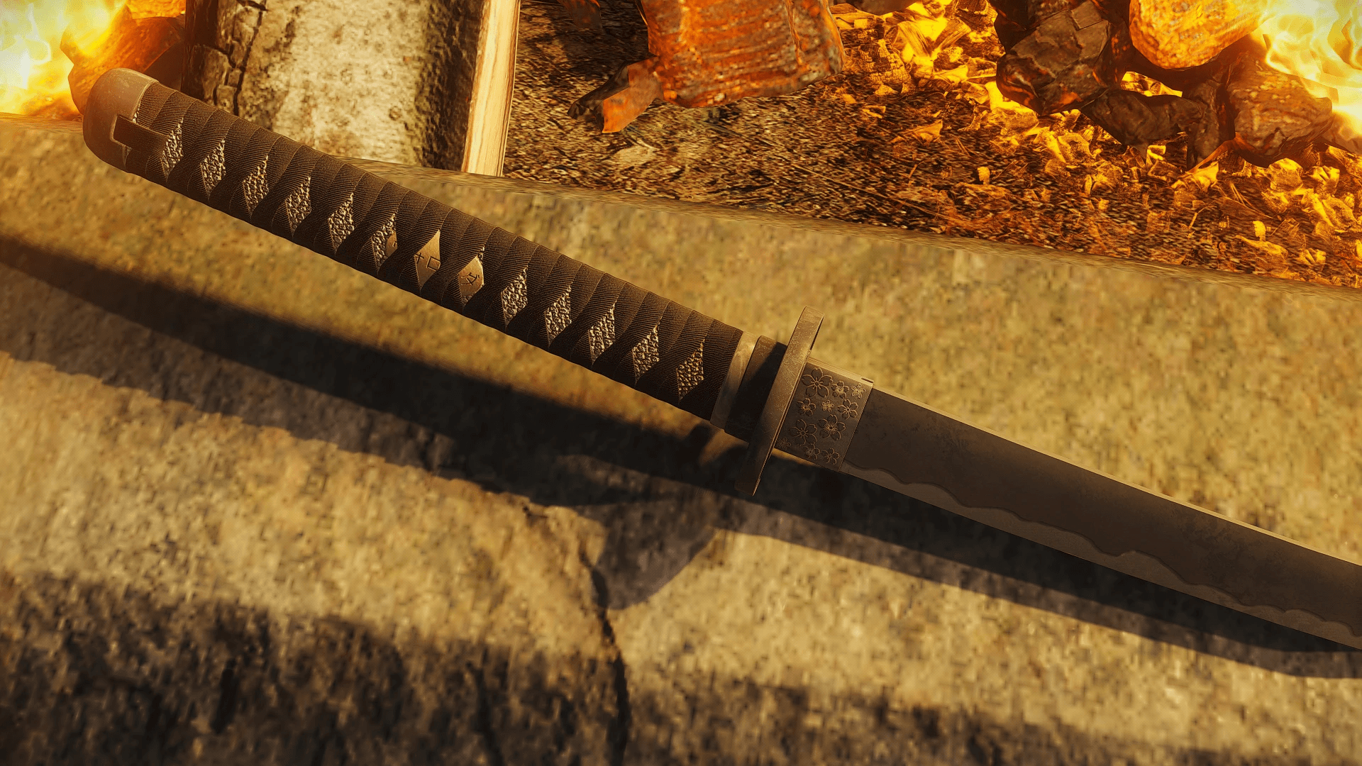 Dusk Grace - Great Katana mod for The Elder Scrolls V: Skyrim Special Edition